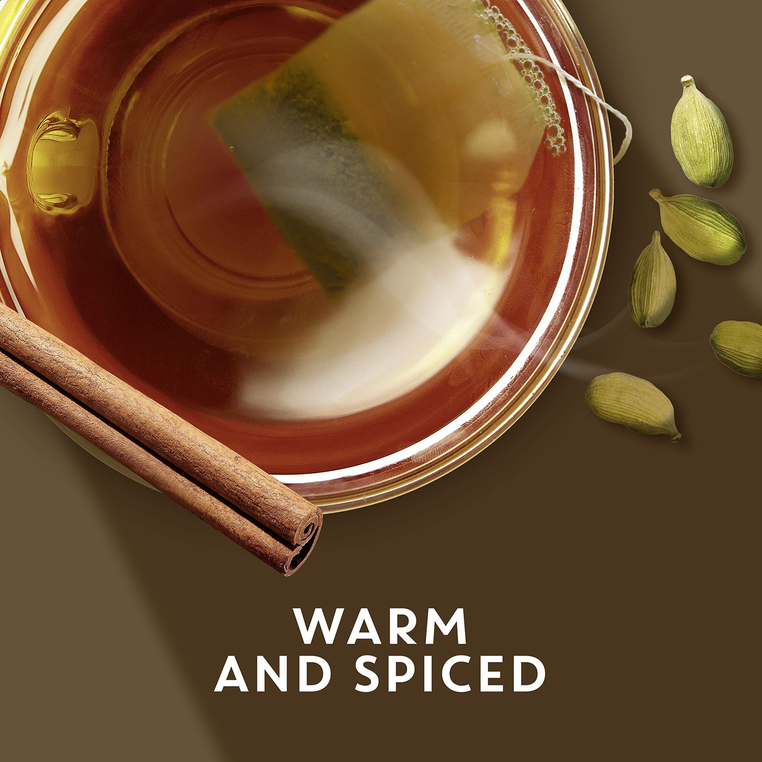 Tazo Organic Chai For A Warm Spiced Chai Black Tea Moderately Caffeinated Tea 20 Tea Bags