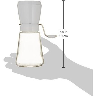 Fox Run, 3.5 X 5 X 7.5 Inches, Glass Manual Nut Chopper Grinder With Handle
