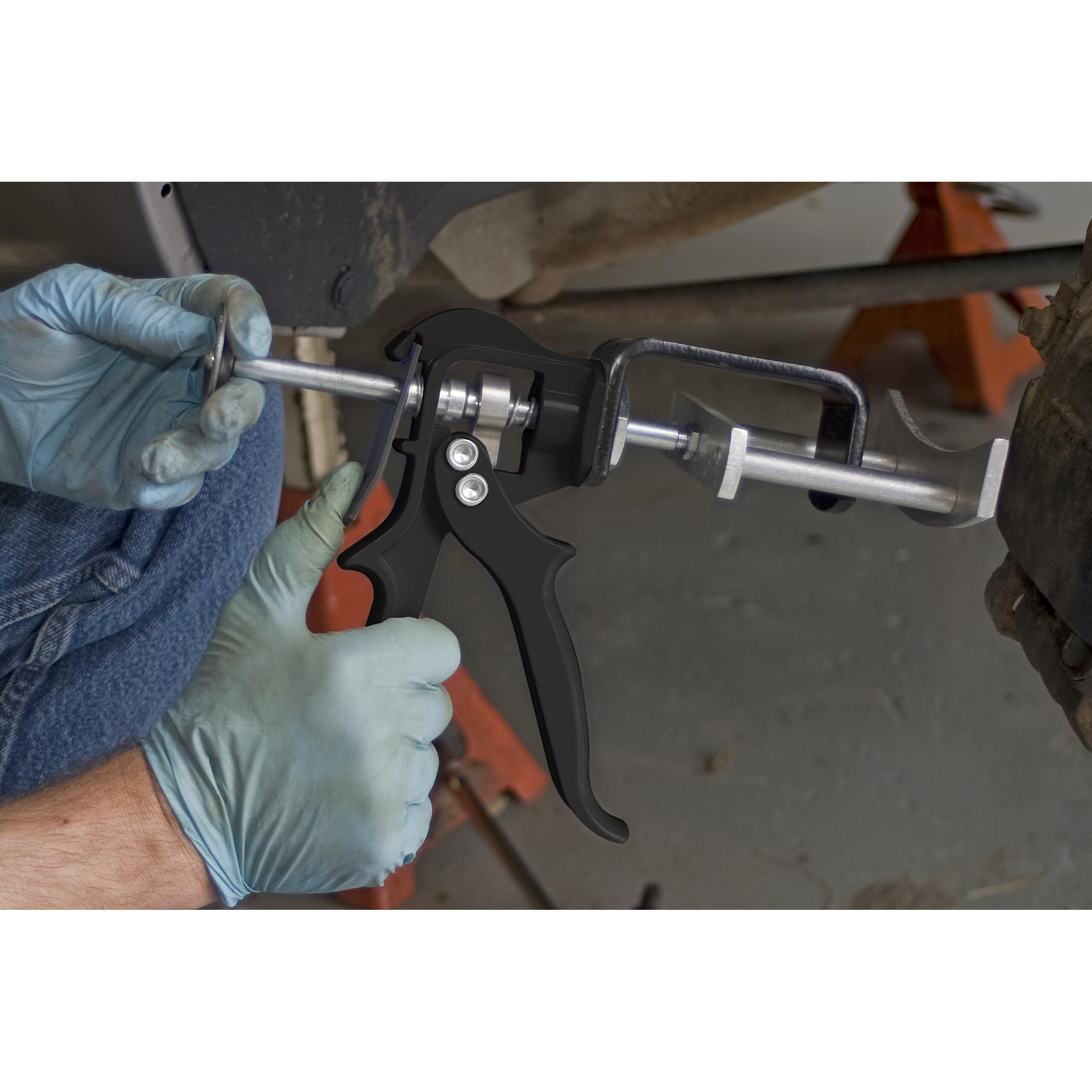 Lisle 25750 Dual Piston Brake Caliper Compressor, Metal
