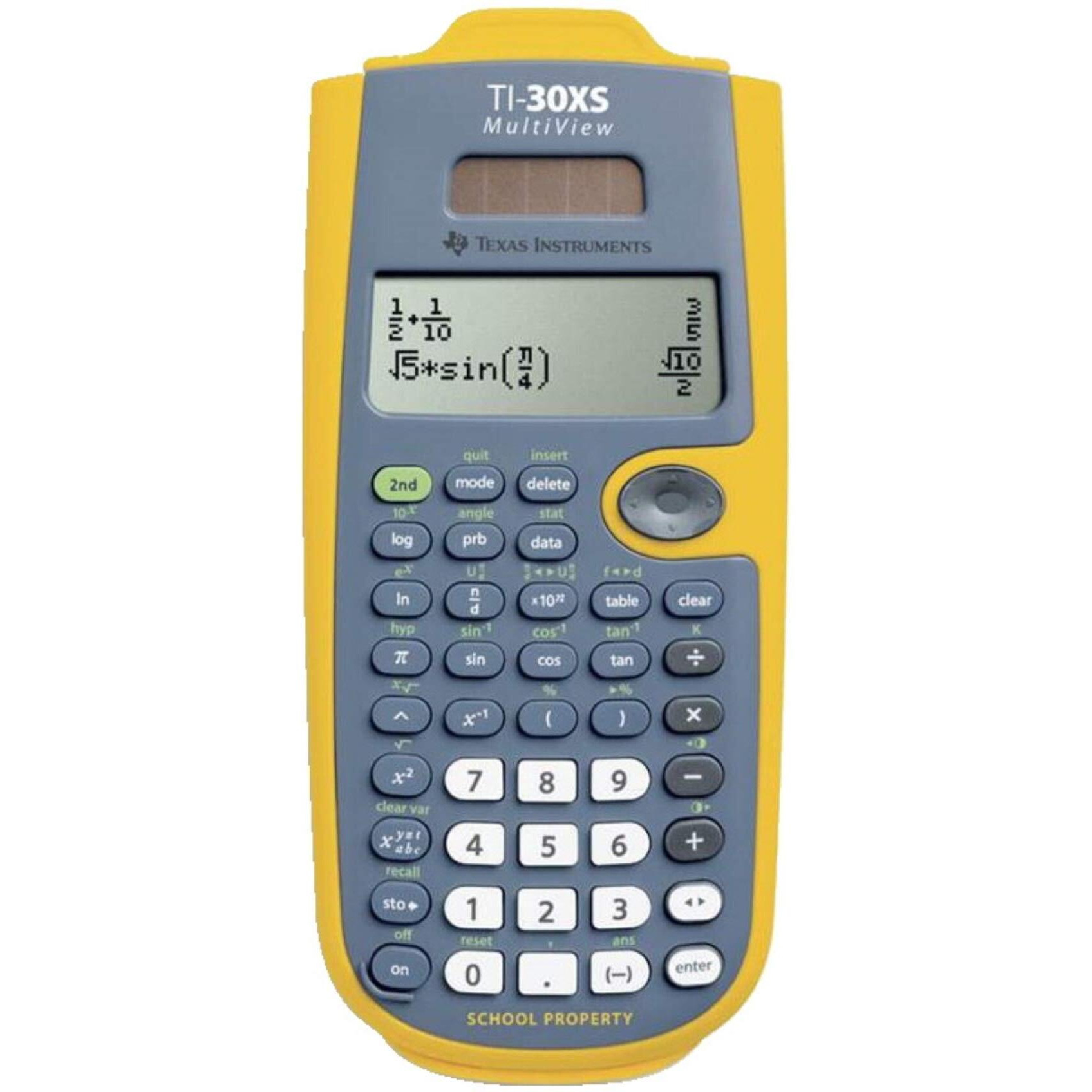 Texas Instruments Ti-30Xs Multiview Teacher Kit Pack, Yellow