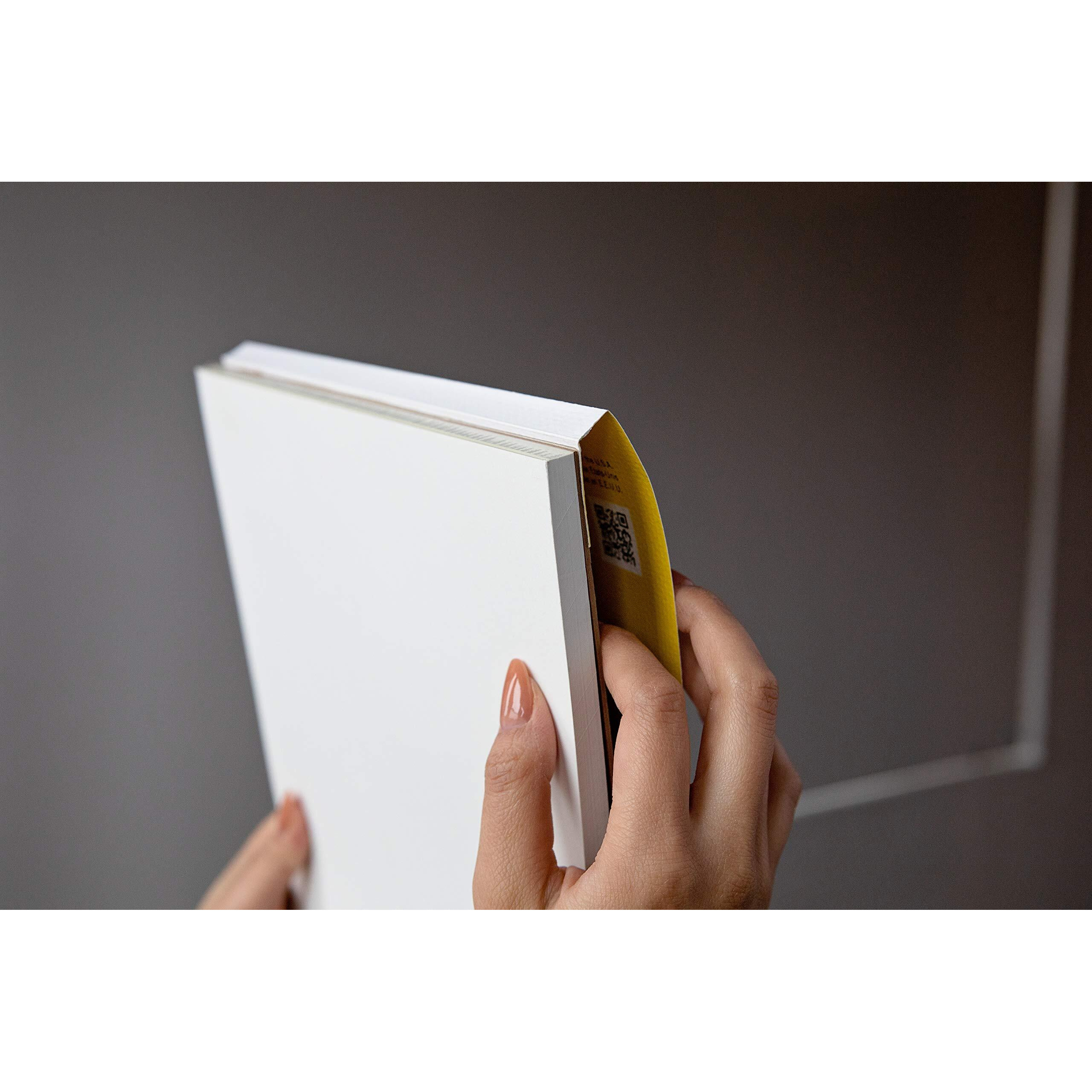 Strathmore 300 Series Bristol Paper Pad, Smooth, Tape Bound, 9X12 Inches, 20 Sheets (100Lb/270G) - Artist Paper For Adults And Students - Markers, Pen And Ink