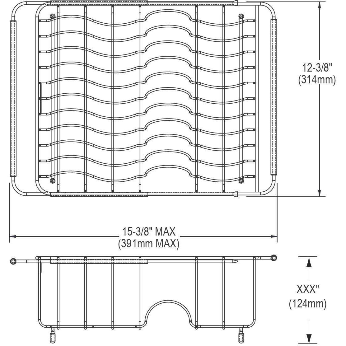 Elkay Lkwerbss Stainless Steel Rinsing Basket