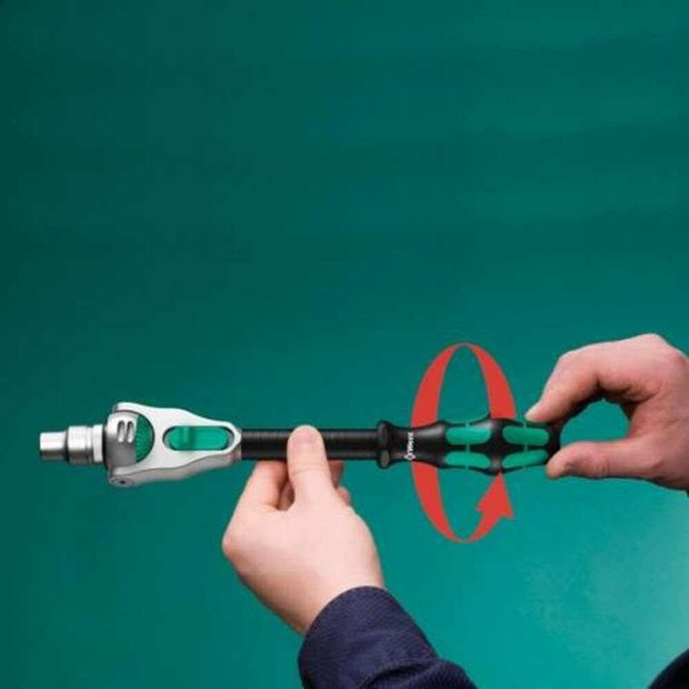 Wera 8100 Sa 2 Zyklop 1/4"" Metric Ratchet Set, 42-Pieces