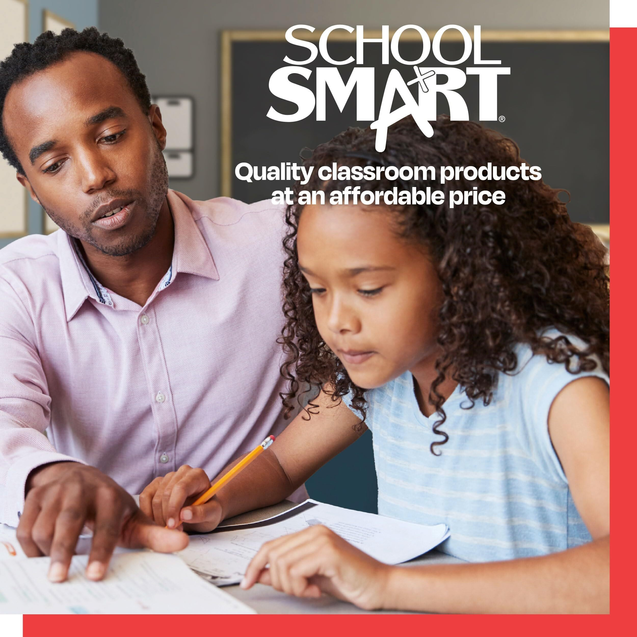 School Smart Electric Pencil Sharpener, 5-1/2 X 3-3/4 X 7-3/4 Inches