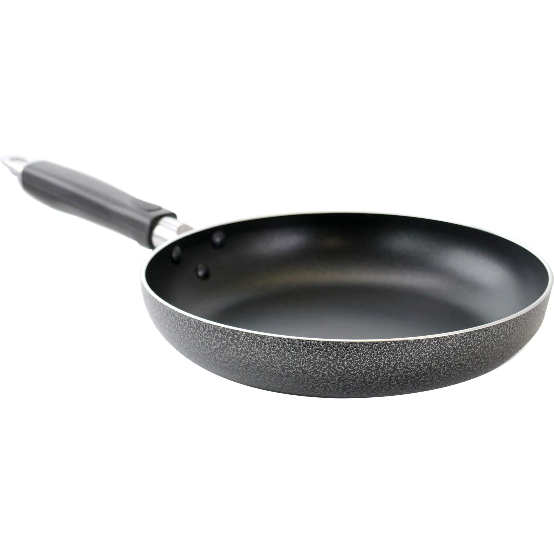 Better Chef 12-Inch Heavy Gauge Aluminum Non-Stick Fry Pan, Black