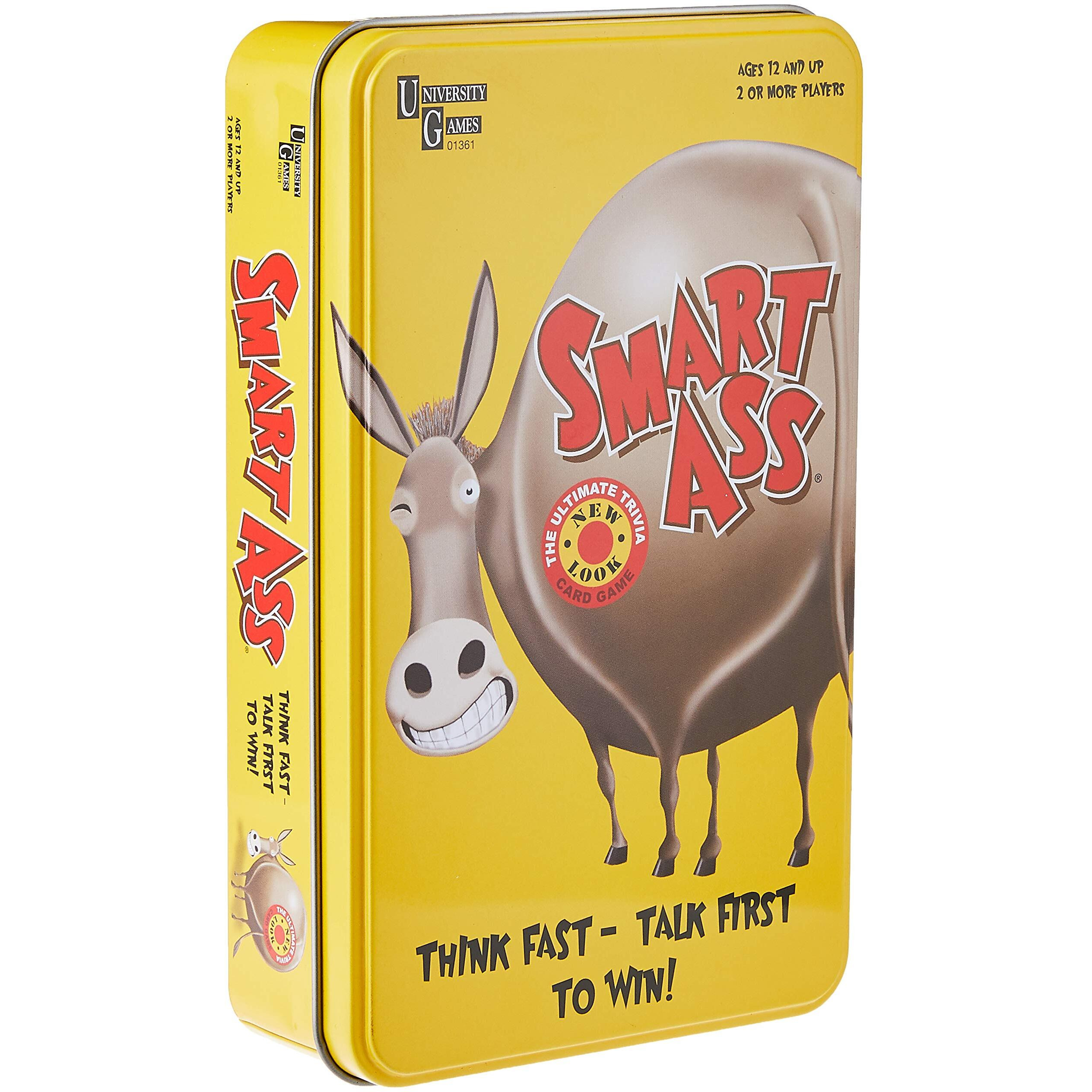 University Games | Smart Ass Card Game Tin