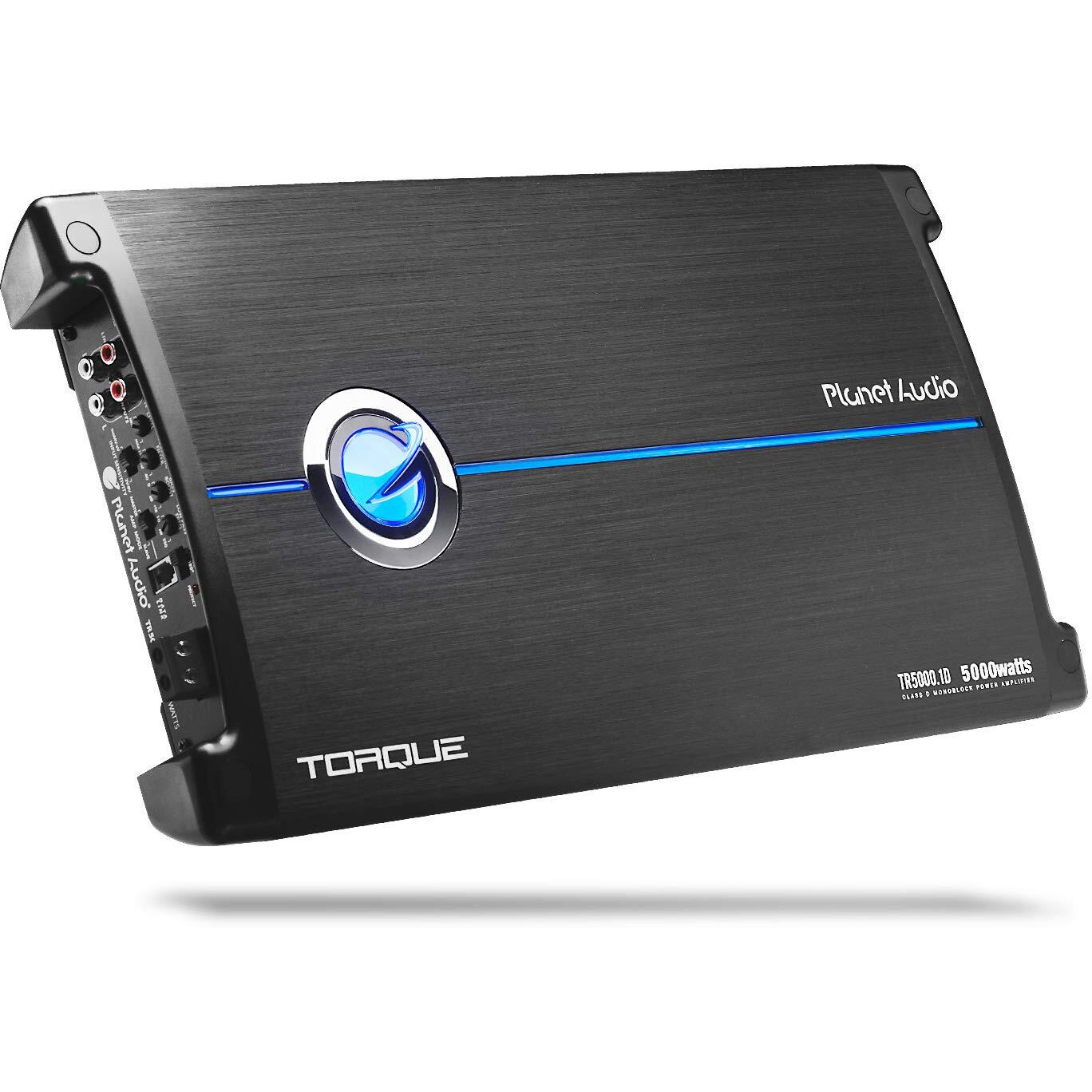 Planet Audio Tr5000.1D Class D Monoblock Car Amplifier - 5000 High Output, 1 Ohm, Low Level Inputs, Low Pass Crossover, Hook Up To Subwoofer For Bass