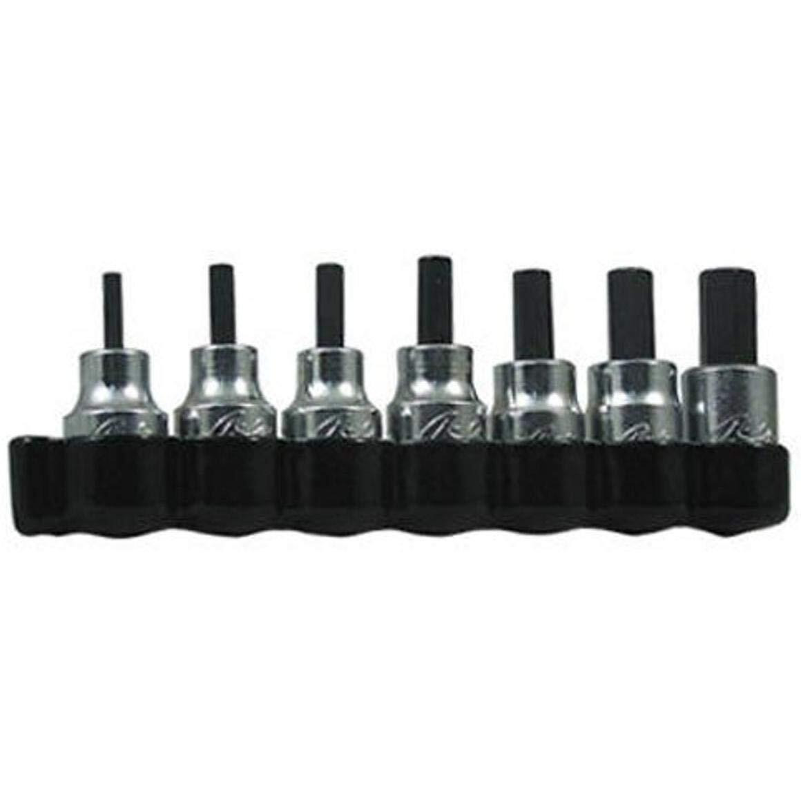 Lisle 13600 Sae Hex Bit Set (7 Piece)