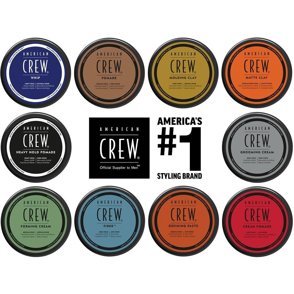 American Crew Men's Hair Fiber (Old Version), Like Hair Gel With High Hold With Low Shine, 1.75 Oz (Pack Of 1)