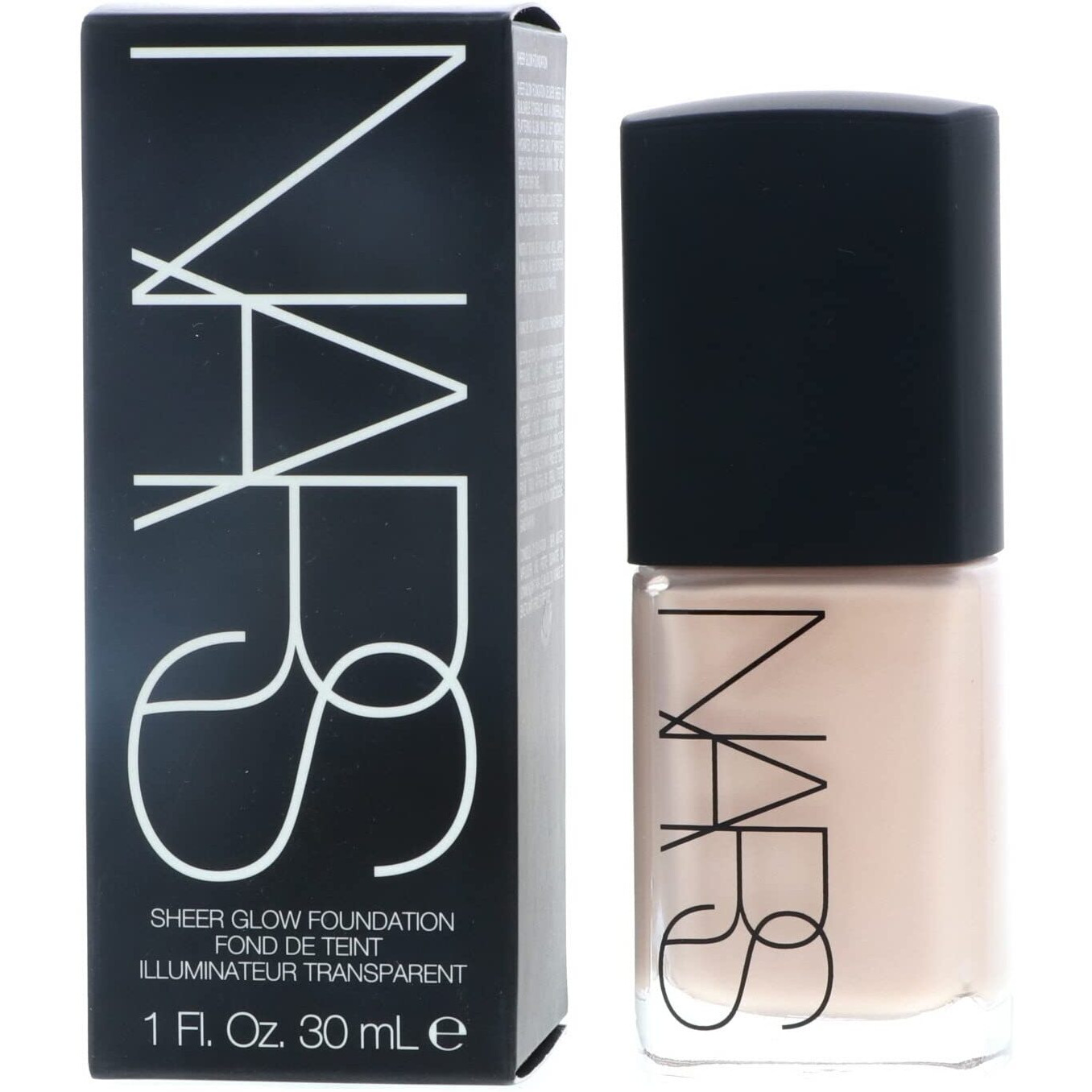 Nars Sheer Glow Foundation - Mont Blanc (Light 2 - Light W/Pink Undertone) 30Ml/1Oz