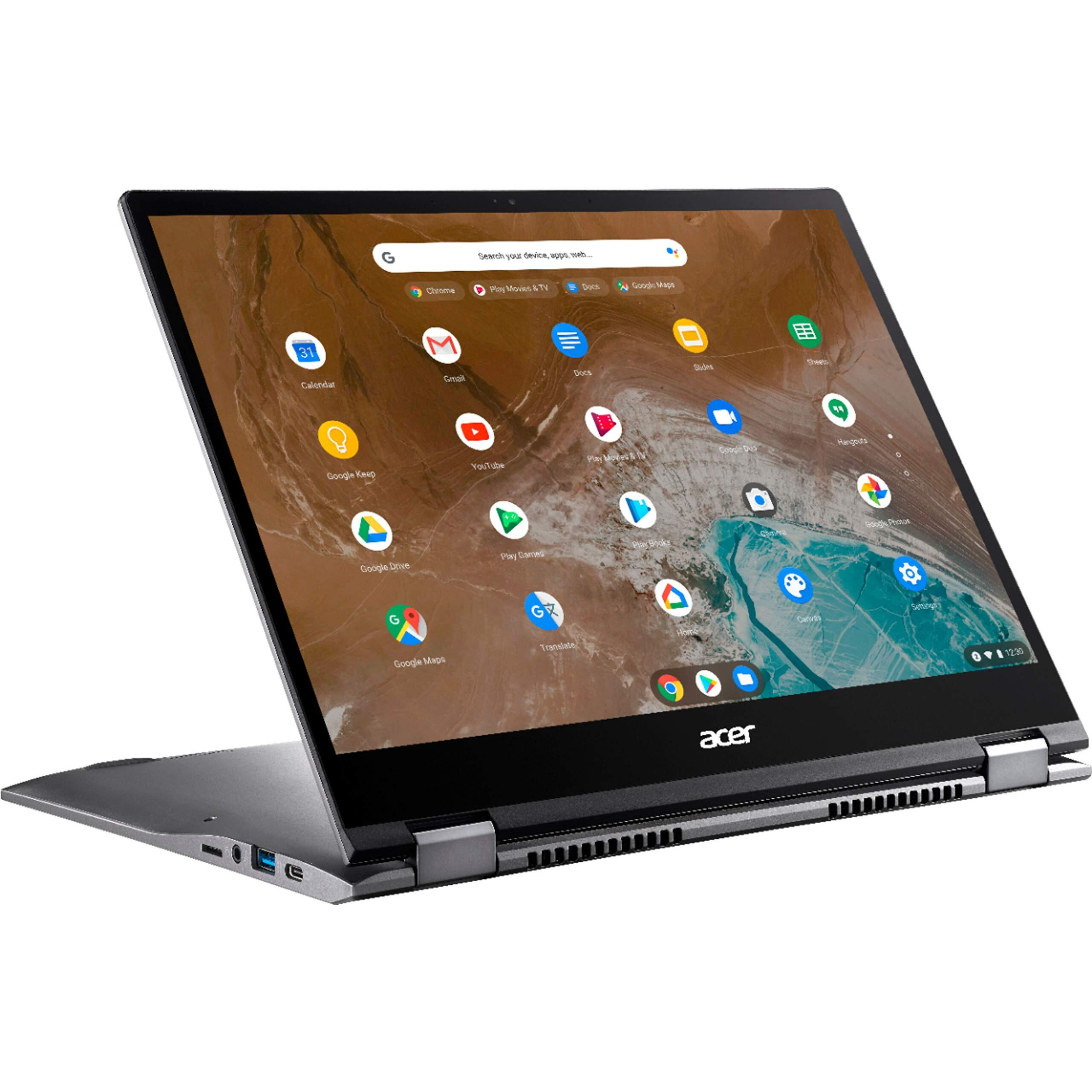 Acer - Chromebook Spin 713 2-In-1 13.5"" 2K Vertiview 32 Touch - Intel I5-10210U - 8Gb Memory - 128Gb Ssd - Steel Gray