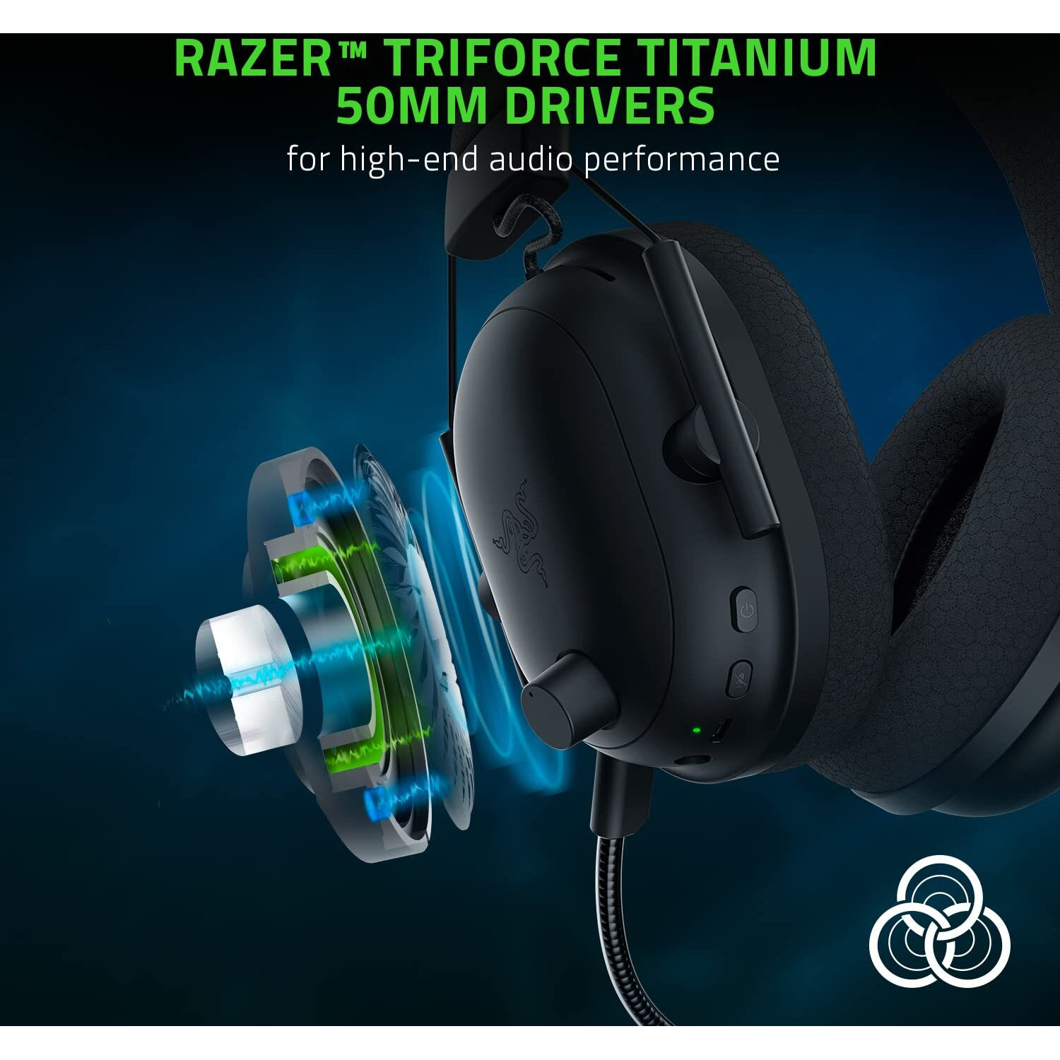 Razer Blackshark V2 Pro Wireless Gaming Headset Thx 7.1 Spatial Surround Sound - 50Mm Drivers - Detachable Mic - For Pc, Ps5, Ps4, Switch, Black