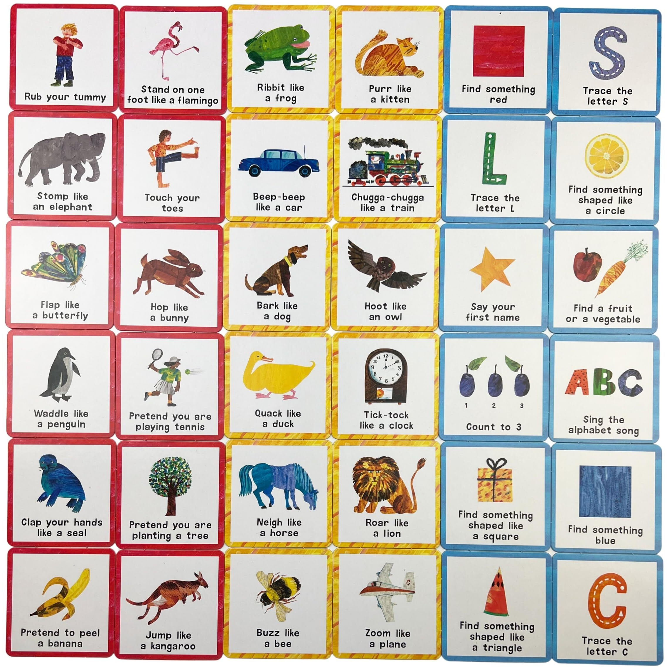 Briarpatch, The Very Hungry Caterpillar What Can You Do Game, Based On Board Books By Eric Carle, Preschool Learning For Kids