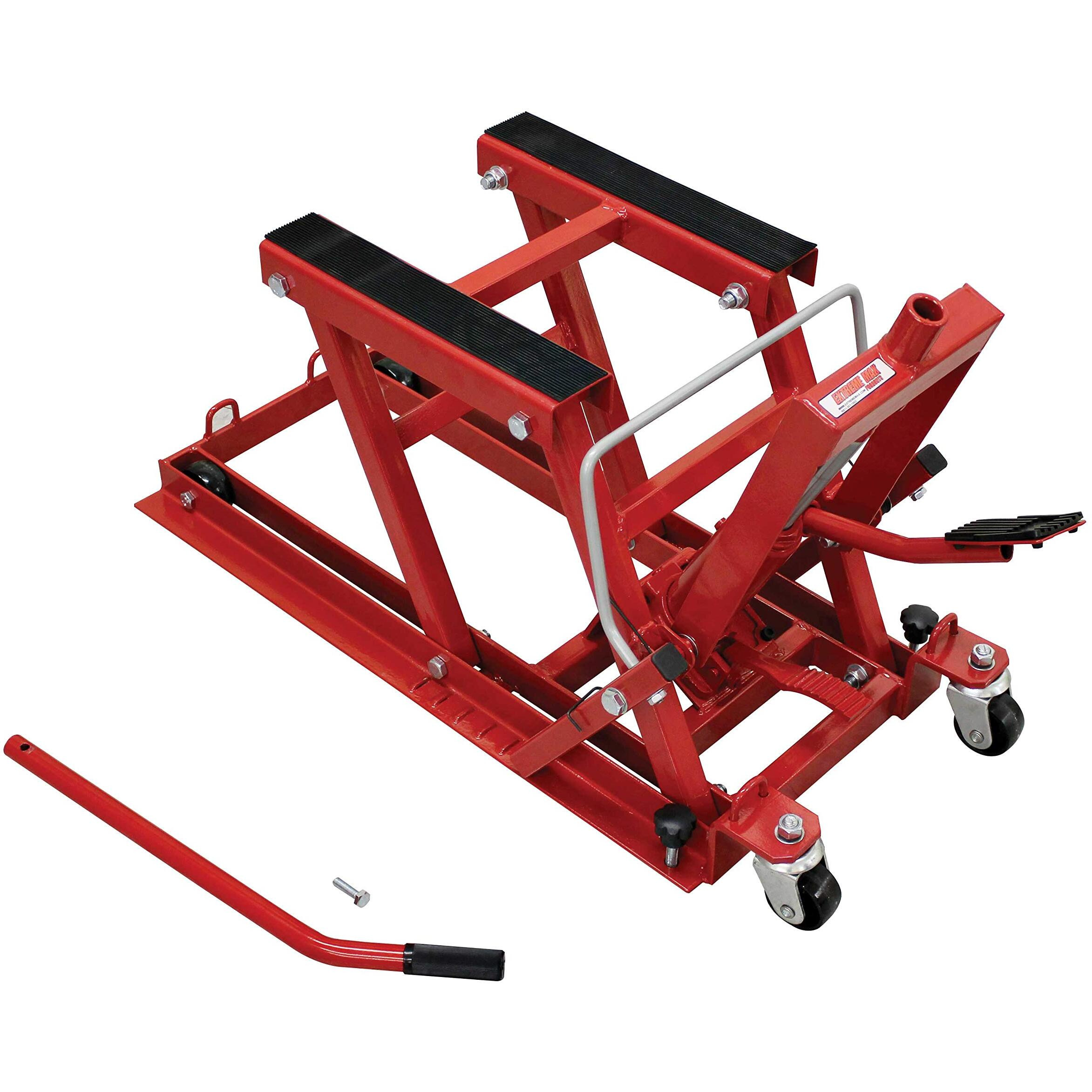 Extreme Max 5001.5038 Hydraulic Motorcycle/Atv Jack - 1700 Lb. Capacity