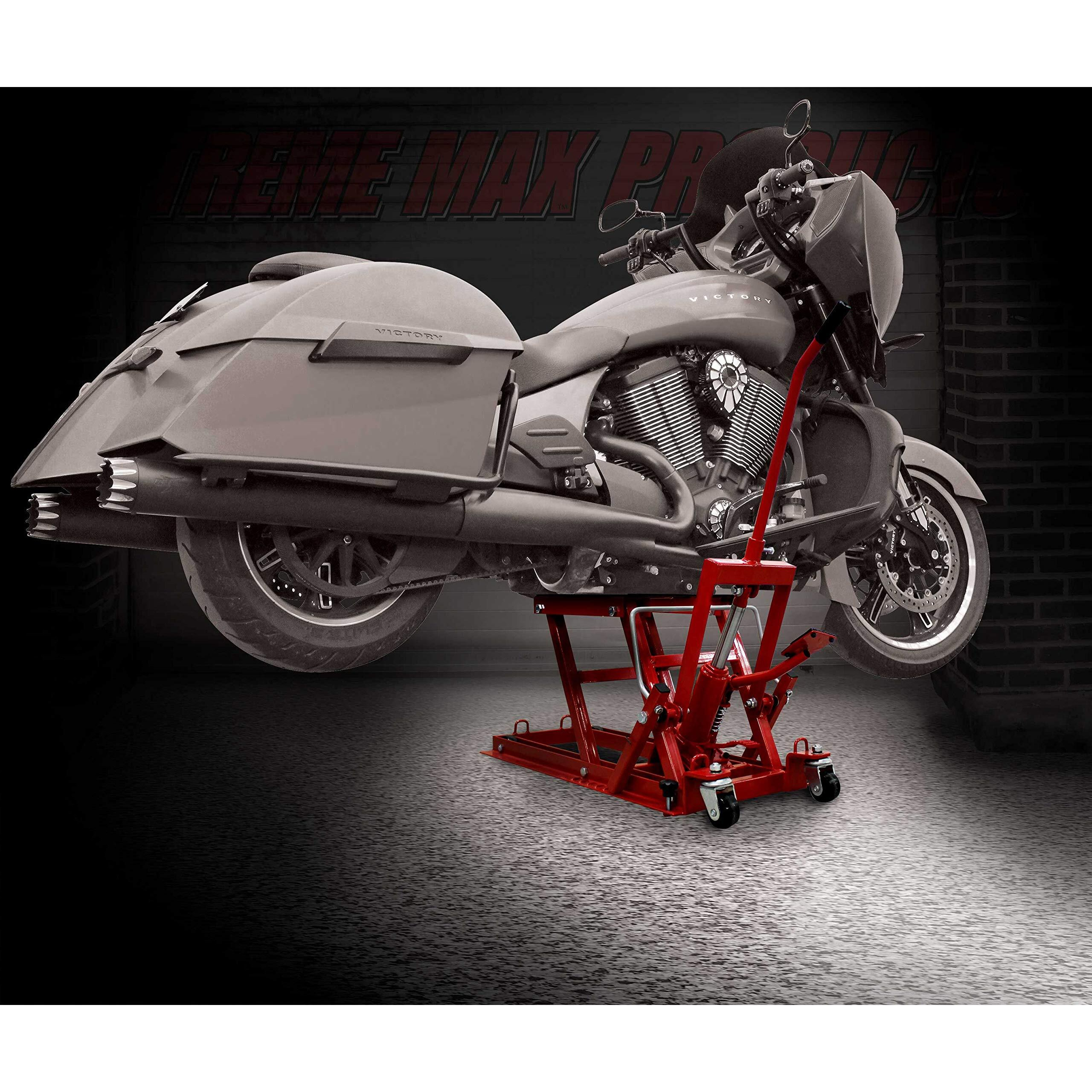Extreme Max 5001.5038 Hydraulic Motorcycle/Atv Jack - 1700 Lb. Capacity