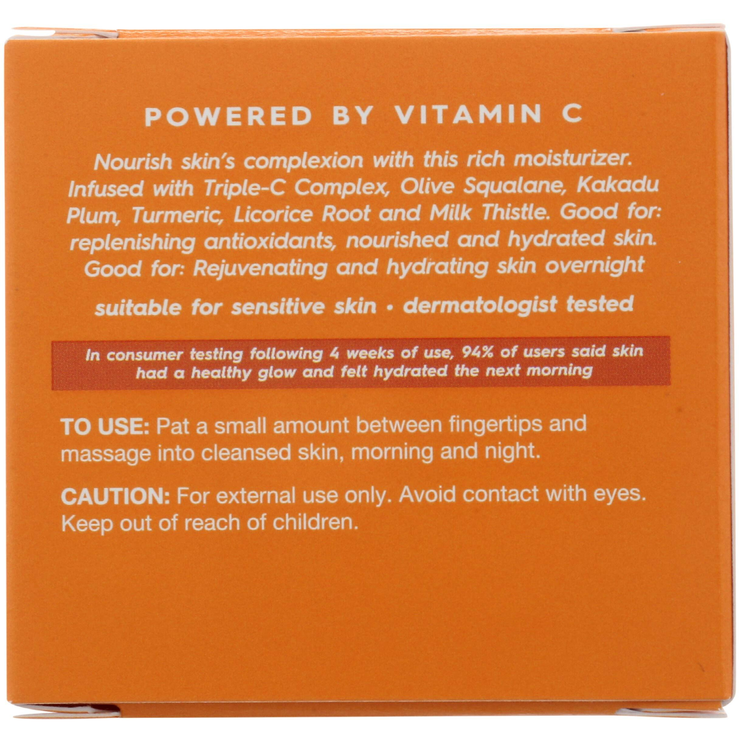 Avalon Organics Skin Moisturizer With Vitamin C, 1.7 Oz, Dermatologist Tested, Plant-Based Formula, Cruelty-Free