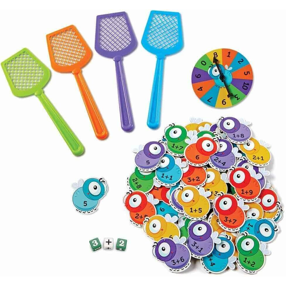 Learning Resources Mathswatters, Addition & Subtraction Game, Math Games For Kids, Educational Games, Preschool Math, Montessori, 99 Pieces, Age 5+