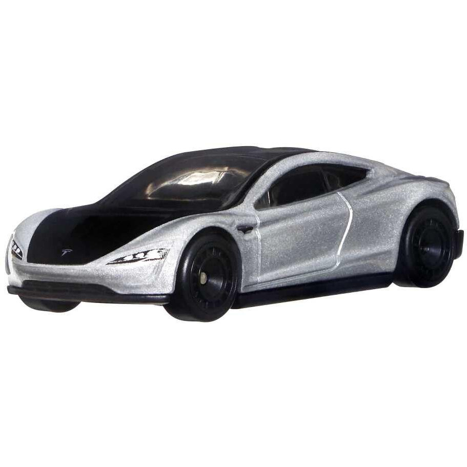 Hot Wheels Tesla Roadster Safari Vehicle For 3 Kids Years Old & Up, Premium Collection Of Car Culture 164 Scale Vehicles
