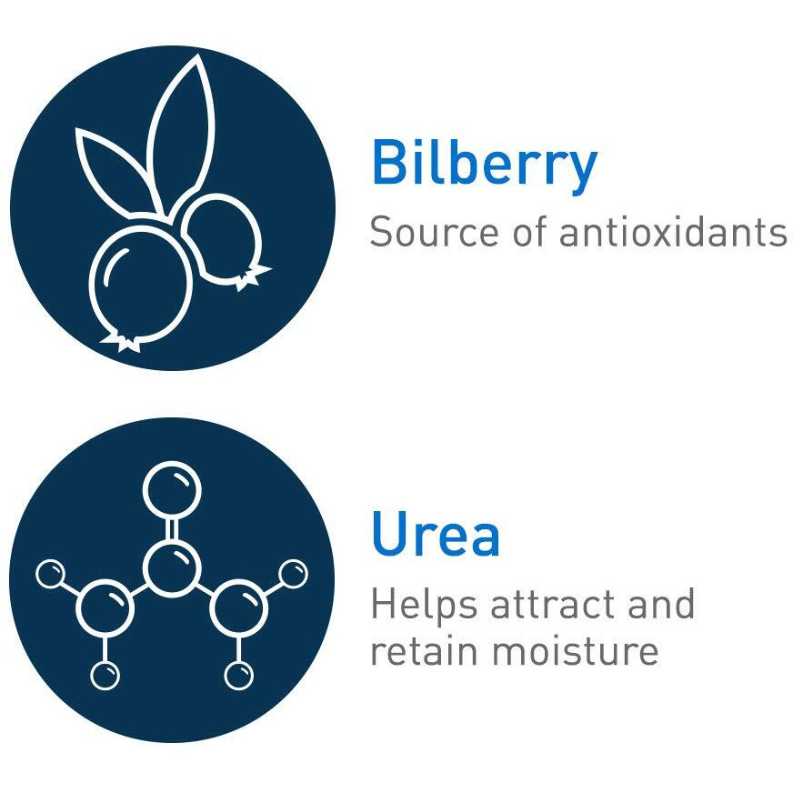 Cerave Moisturizing Cream For Diabetics Dry Skin, Urea Cream With Bilberry For Face And Body, Fragrance Free & Paraben Free, 8 Ounce