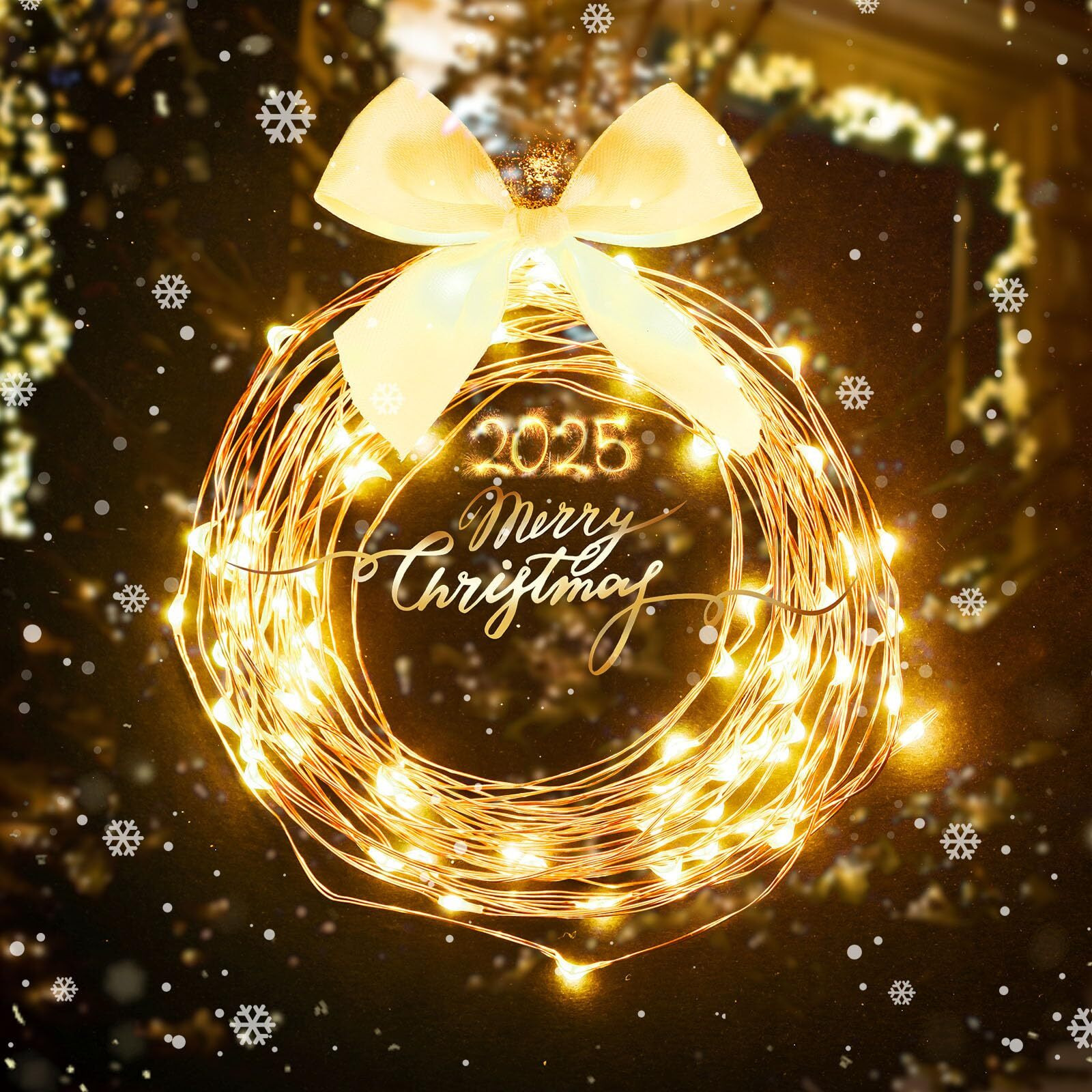 66Ft 200 Led Fairy Lights Plug In, Waterproof String Lights Outdoor 8 Modes Christmas Lights Bedroom Decor, Twinkle Lights For Girl's Room Garden Halloween Christmas Decorations (Warm White)