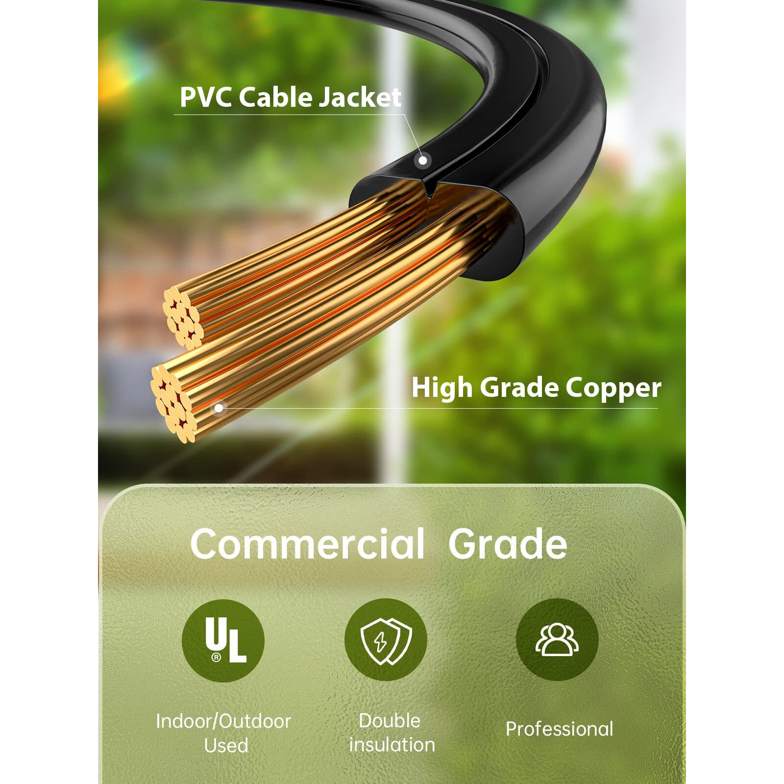Addlon 48 Ft Outdoor String Lights Commercial Grade Weatherproof Strand, 18 Edison Vintage Bulbs, 15 Hanging Sockets (3 Spare Bulbs), Etl Listed Heavy-Duty Decorative Christmas Lights For Patio Garden