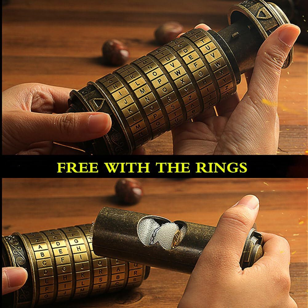 Da Vinci Code Mini Cryptex Valentine's Day Interesting Creative Romantic Birthday Gifts For Her