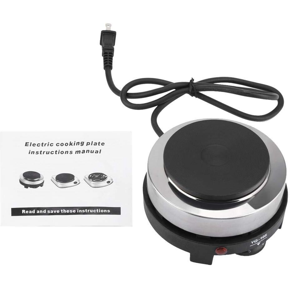 Nikou Portable Stove Electric, 500W Small Electric Hot Plate,Mini Stove Portable Stove,Hot Burner Cooktop Electric Heater For Home Kitchen