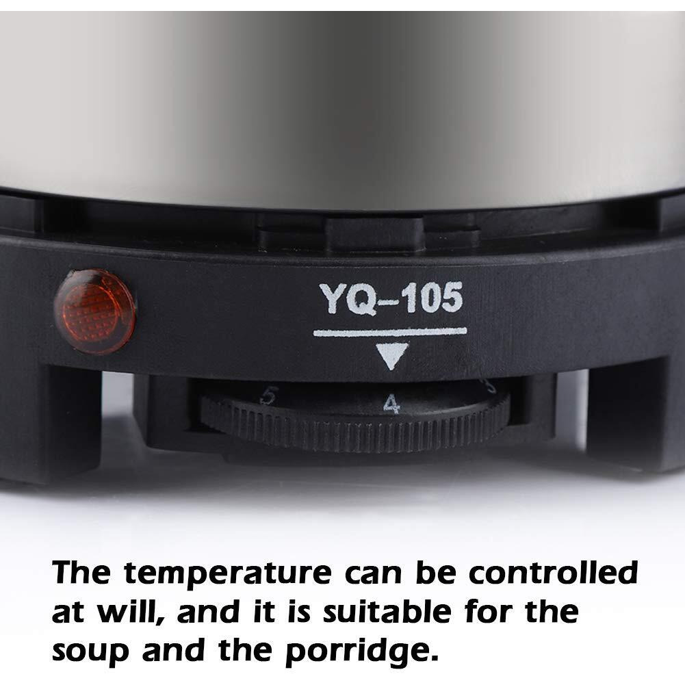 Nikou Portable Stove Electric, 500W Small Electric Hot Plate,Mini Stove Portable Stove,Hot Burner Cooktop Electric Heater For Home Kitchen