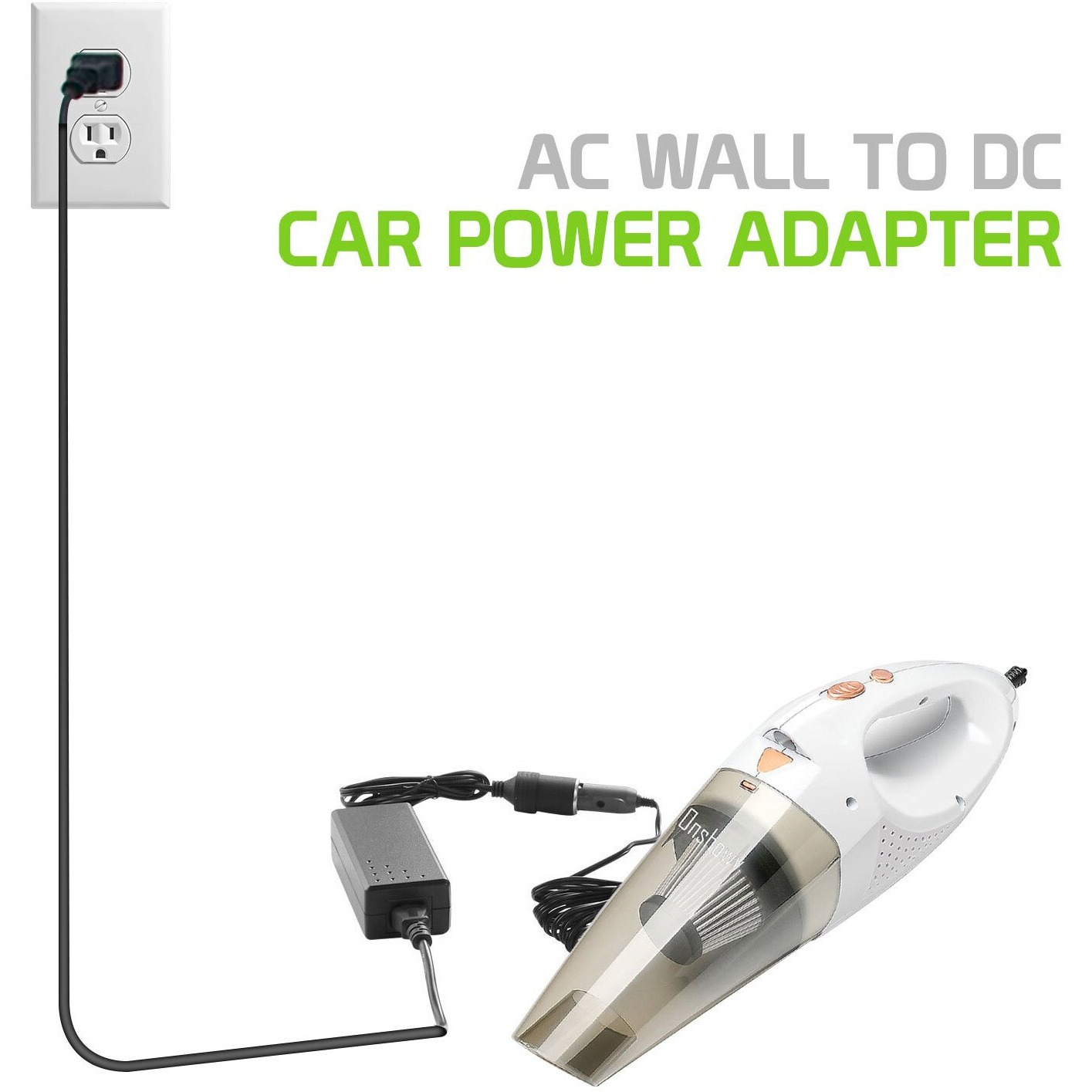 Ac To Dc Converter, 8.5A 102W 110-220V To 12V Car Cigarette Lighter Socket Ac/Dc Auxiliary Power Adapter For Diesel Heater Car Vacuum Cleaner, Air Compressor Tire Inflator, Portable Fridge
