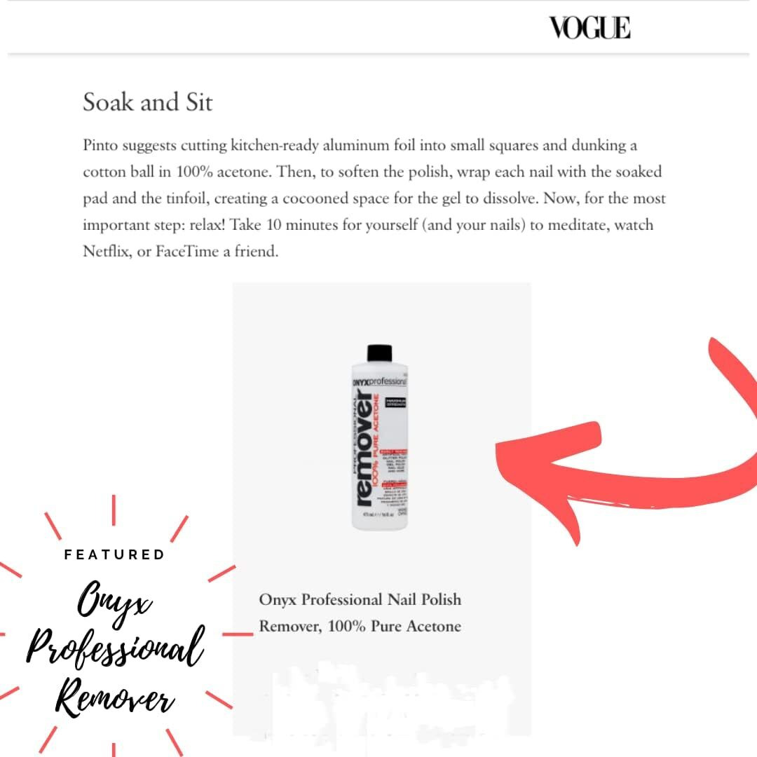 Onyx Professional 100% Pure Acetone Nail Polish Remover Kit With 7 Inch Nail File, Maximum-Strength Nail Polish Remover For Gel, Artificial & Glitter Nail Polish, Quick And Effective Formula, 16 Fl Oz