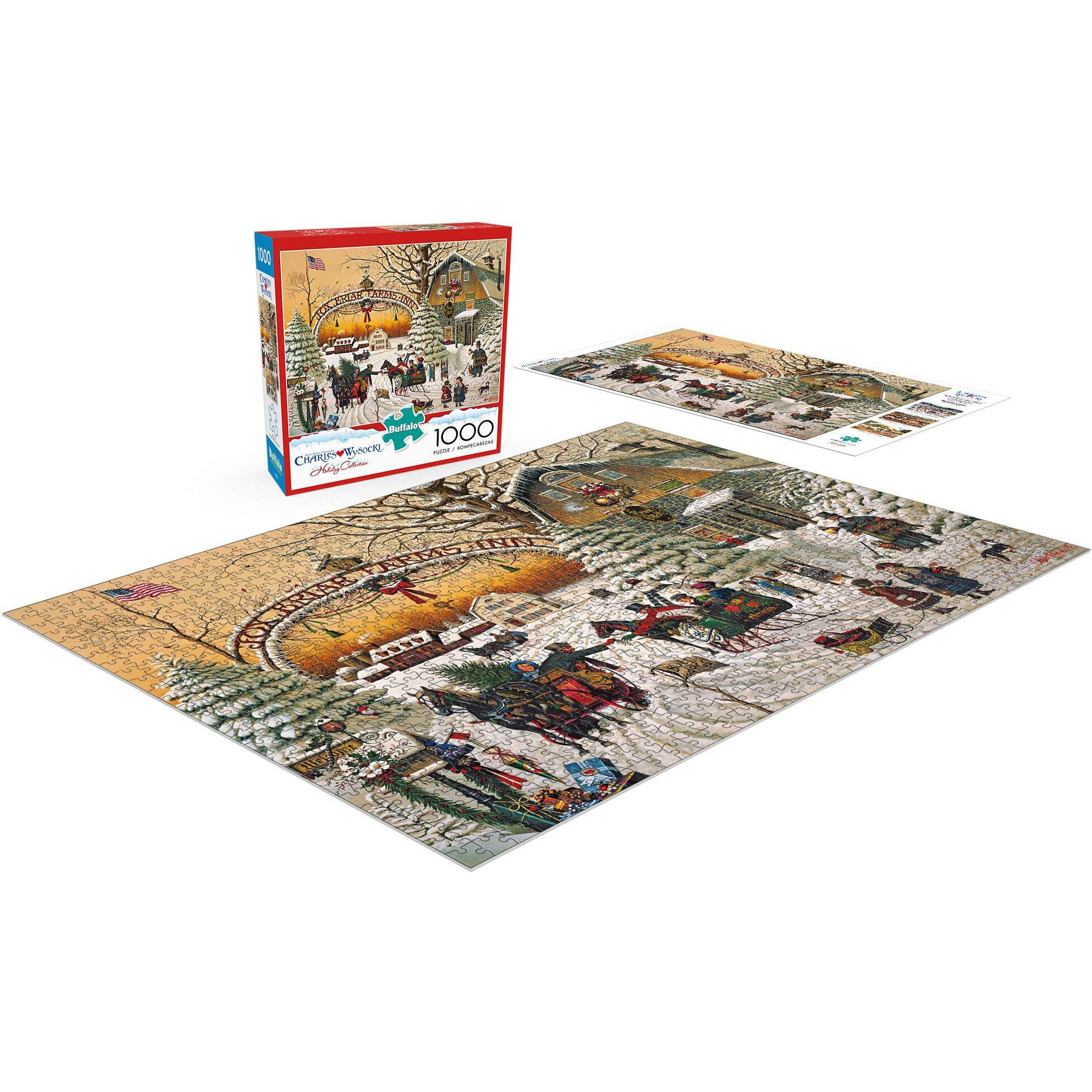 Buffalo Games - Charles Wysocki - A Christmas Greeting - 1000 Piece Jigsaw Puzzle