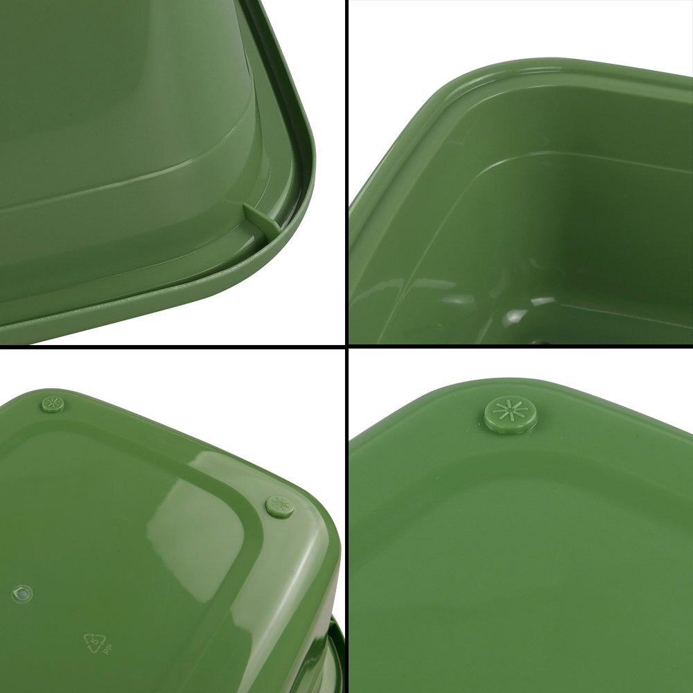 Ggbin 18 Quart Dish Pan/Wash Basins, Set Of 3
