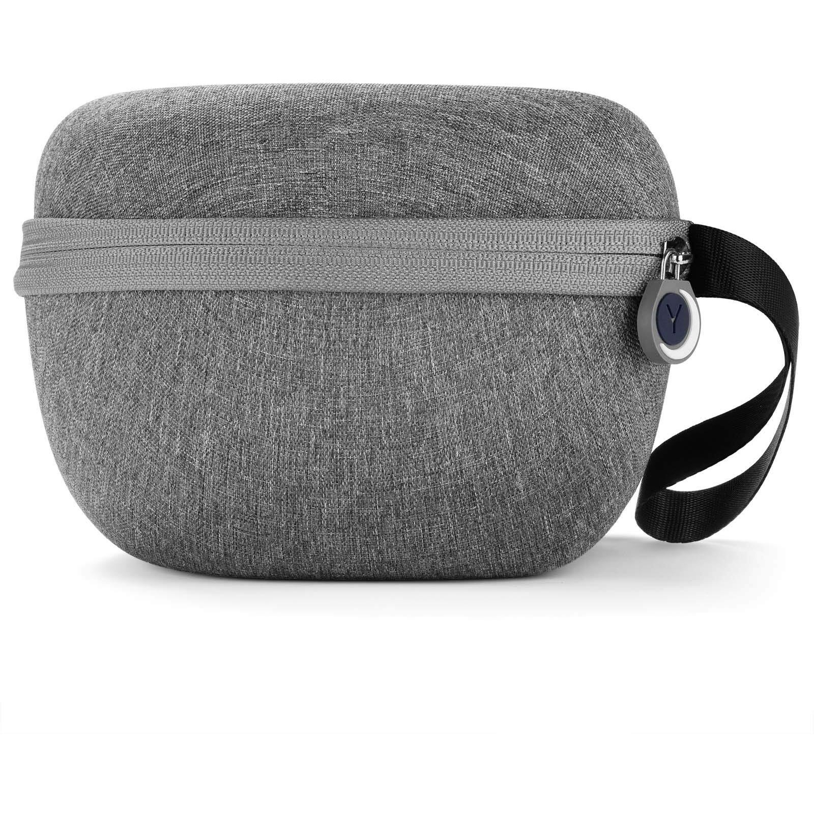 Yogasleep Dohm Uno White Noise Sound Machine + Travel Case, Real Fan Inside For Non-Looping, Sound Machine For Travel, Office Privacy, Sleep Therapy For Adults & Baby, White, 2 Piece Set