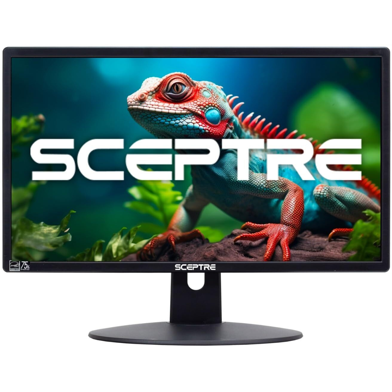 Sceptre 20"" 1600X900 75Hz Ultra Thin Led Monitor 2X Hdmi Vga Built-In Speakers, Machine Black Wide Viewing Angle 170 (Horizontal) / 160 (Vertical)