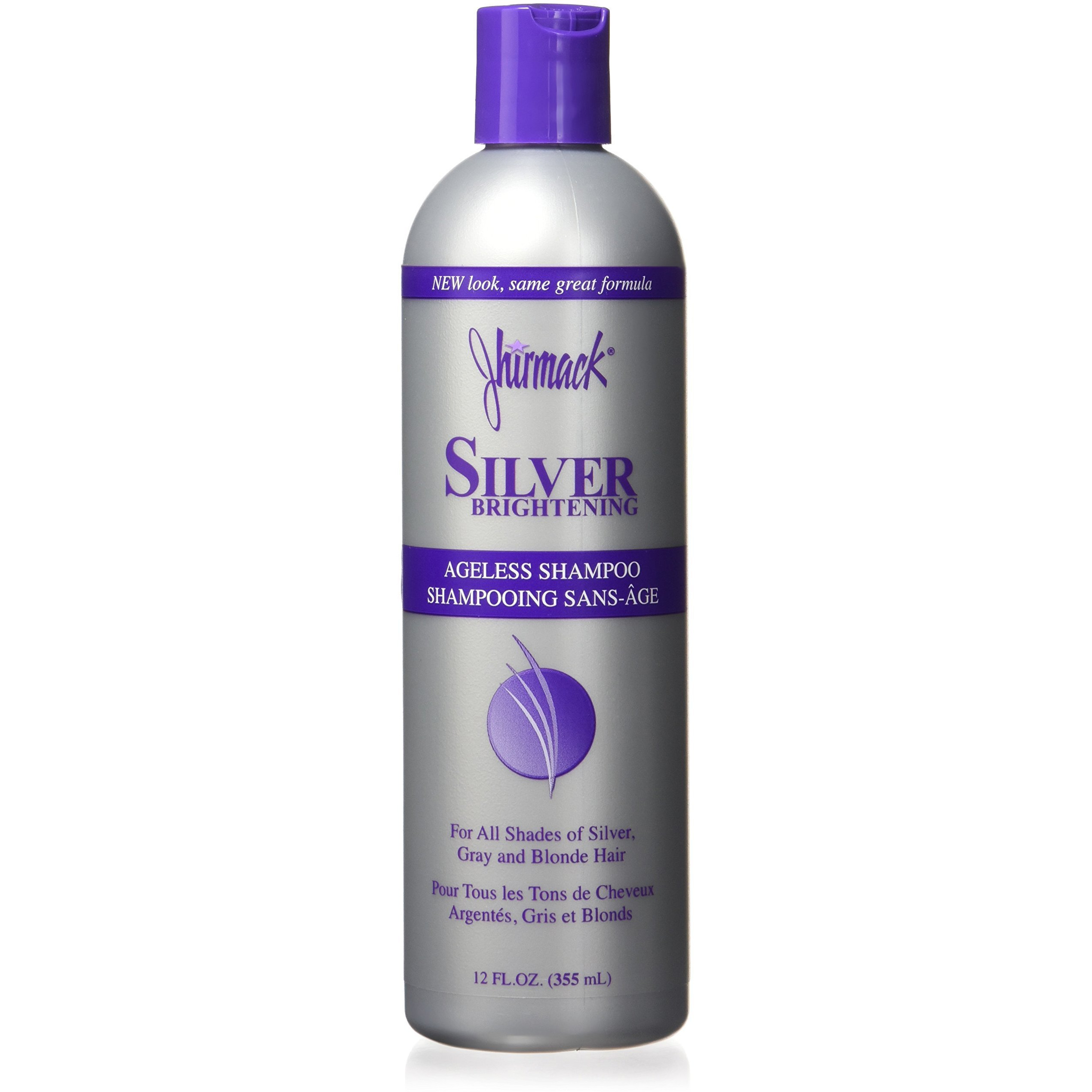 Jhirmack Silver Brightening Ageless Shampoo, 12 Oz, 12 Ounce