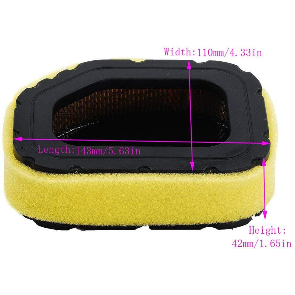 Kh-32-083-03-S Air Filter 3208303 For Kohler Sv810 Sv820 Sv830 0 Sv725 Sv730 Sv735 Sv740 Engine Toro Cub Cadet Lawn Mower Replace 32-883-03-S1 3208303-S 32 083 03