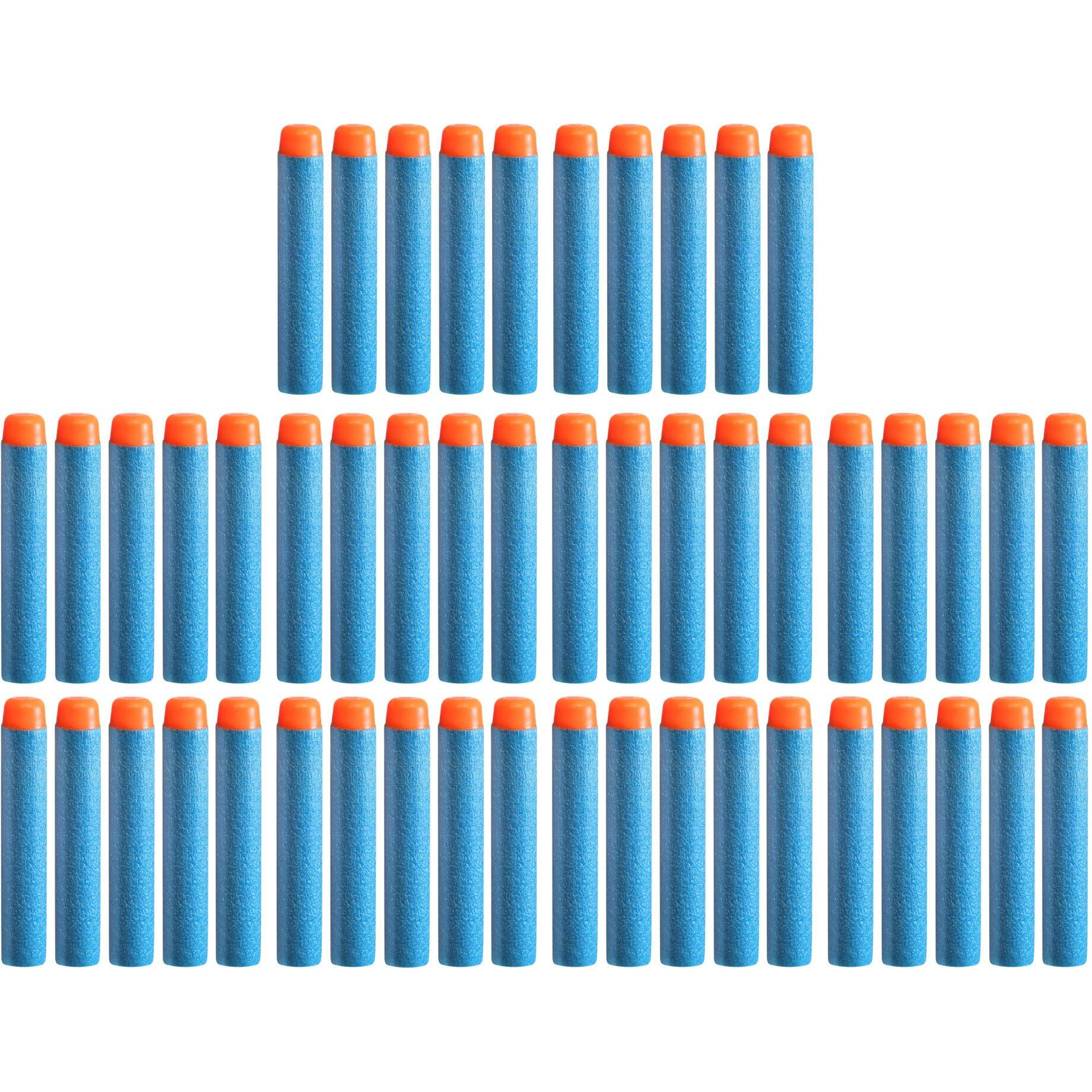 Nerf Elite 2.0 50-Dart Refill Pack, 50 Foam Darts Compatible With All Official Blasters That Use Elite Darts, Kids Easter Basket Stuffers