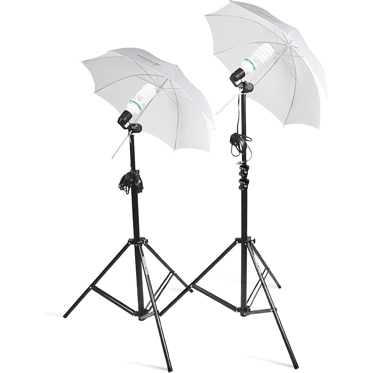 Studiofx 800W Chromakey Green Screen 10Ft X 12Ft Backdrop Photography Video Lighting Kit - Background Support System Included - G12