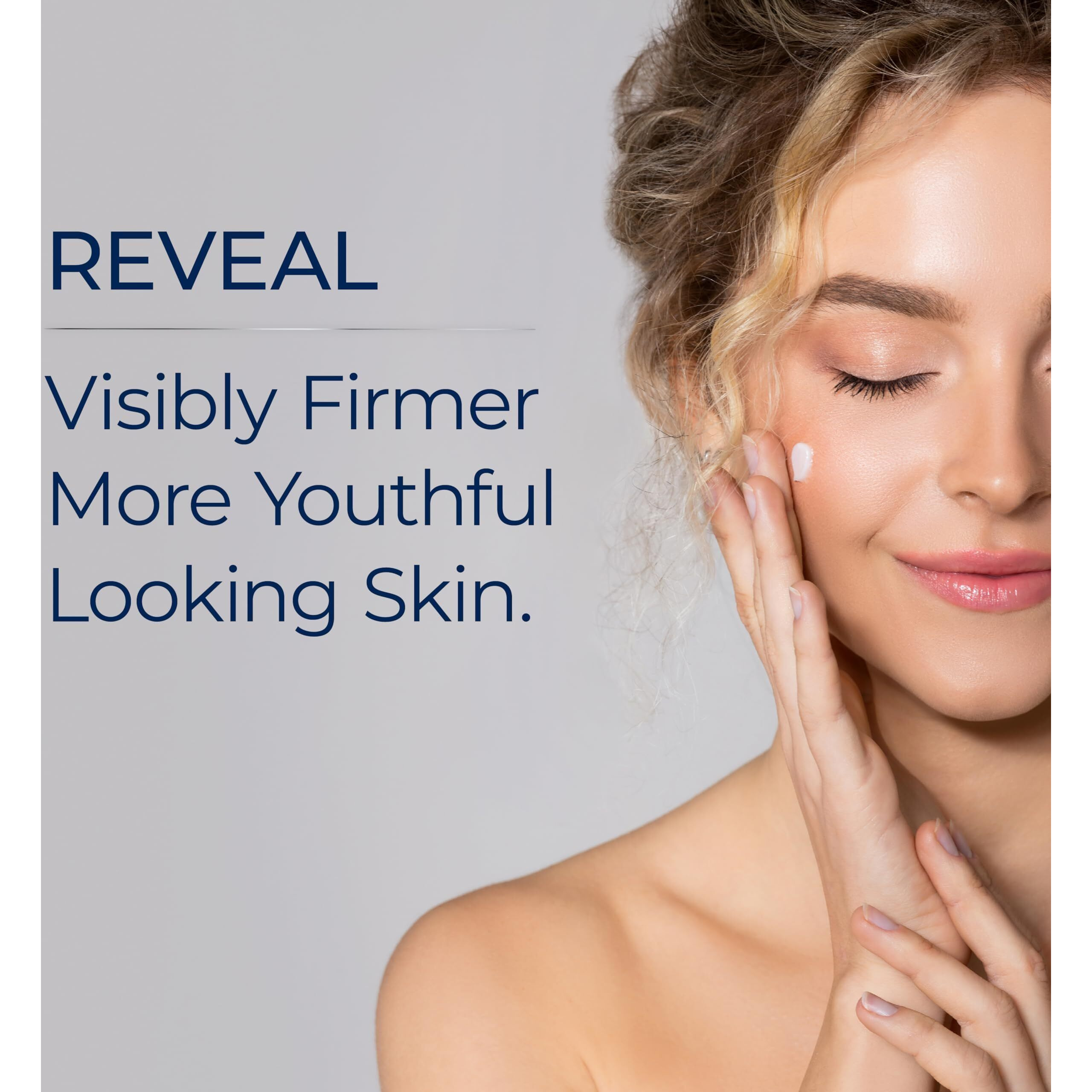 Plexaderm 15 Ml Night Time Collagen Serum For Firmer, Fuller, More Youthful Looking Skin, Anti-Aging Collagen & Peptide Serum For Women & Men, Paraben-Free, Developed In The Usa