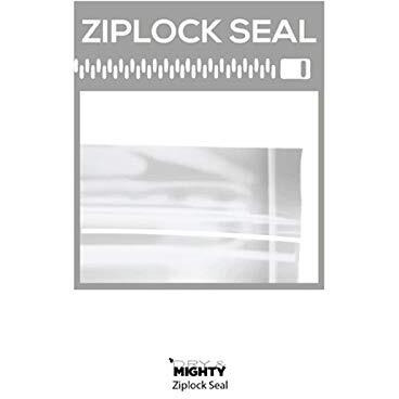 25 Pack Large Dry And Mighty Smell Proof Thick Storage Bags For Herbs, Cigars, Food