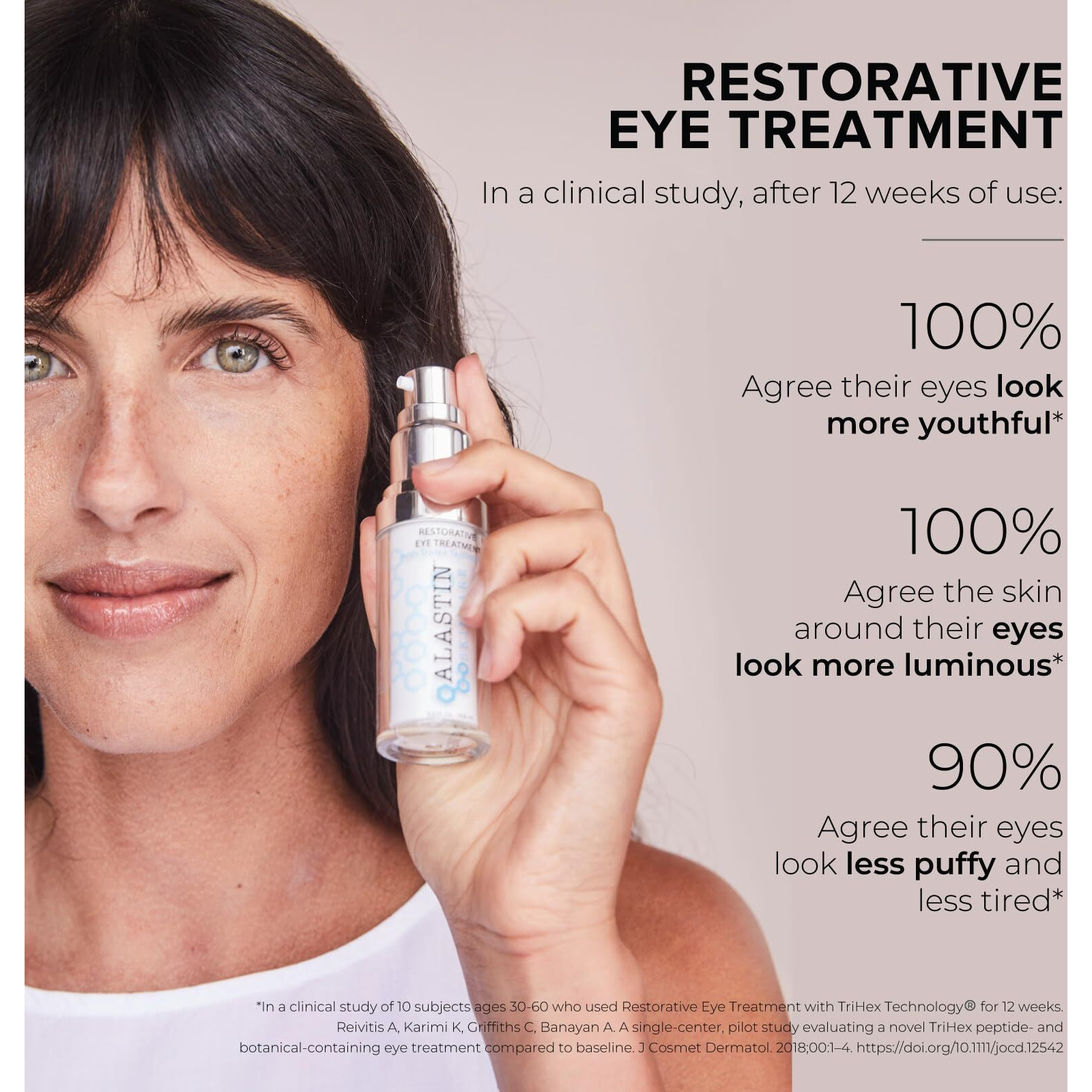 Alastin Skincare Restorative Eye Treatment (0.5 Oz) | Anti-Aging Eye Cream | Helps Reduce Dark Circles & Puffiness | Firming & Hydrating