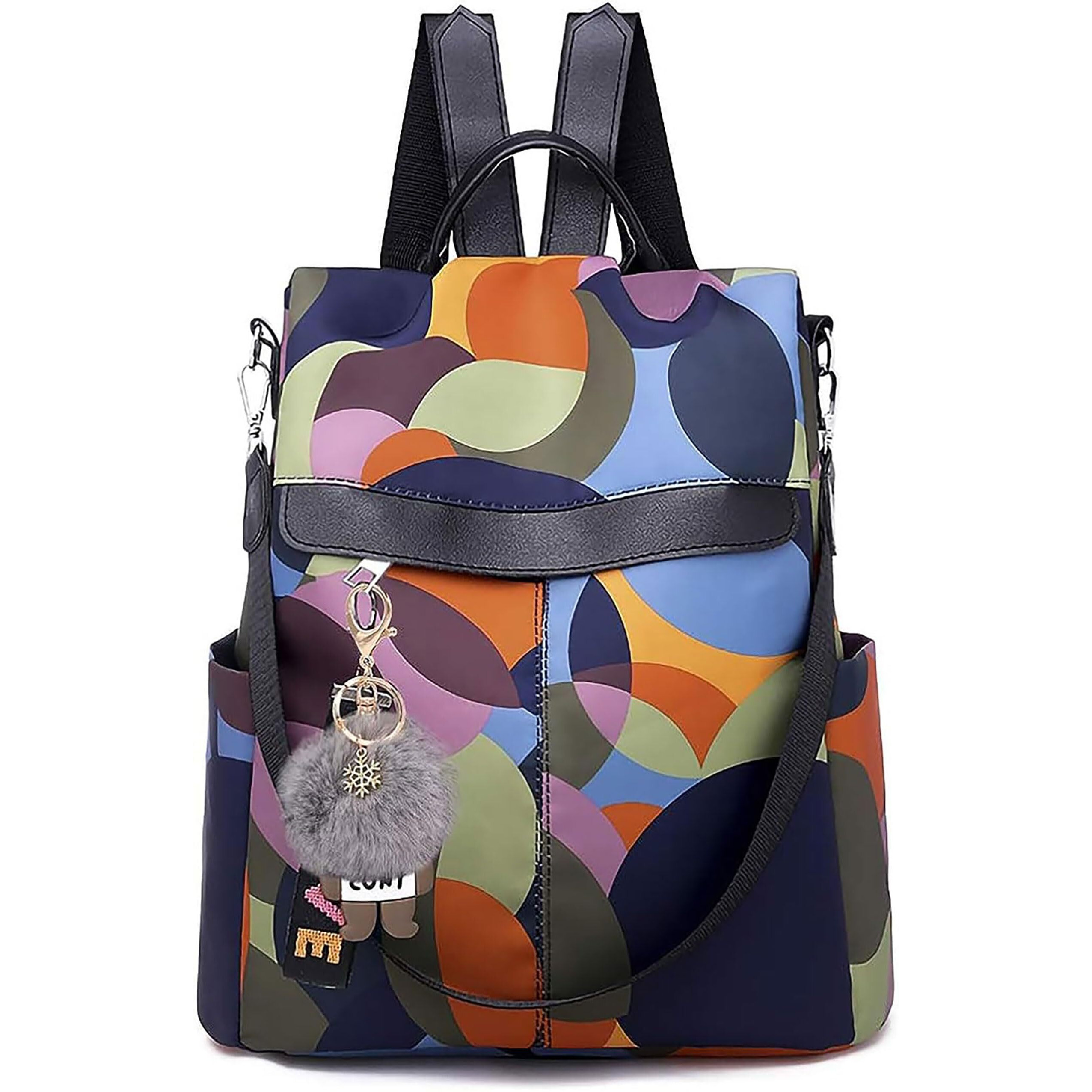 Cofihome Backpack Purse For Women Anti-Theft Bag Waterproof Nylon Lightweight Backpack College Bookbag Shoulder Bag Travel Bag