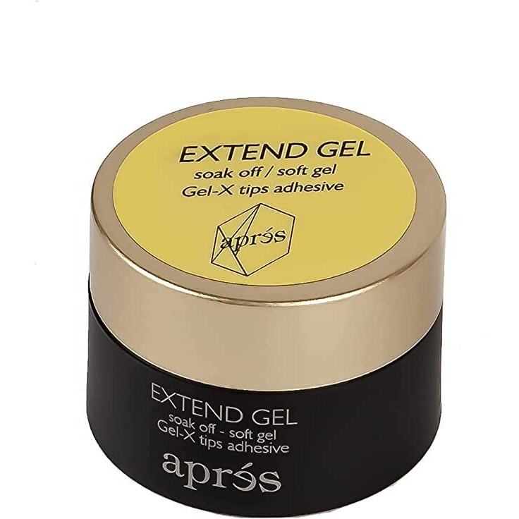Apres Extend Gel In Jar Gel-X Tips Adhesive Soak Off/Soft Gel 15 Ml / 0.5 Oz