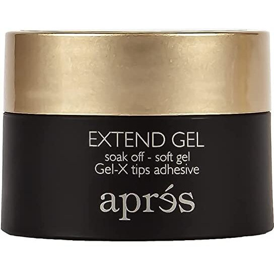 Apres Extend Gel In Jar Gel-X Tips Adhesive Soak Off/Soft Gel 15 Ml / 0.5 Oz