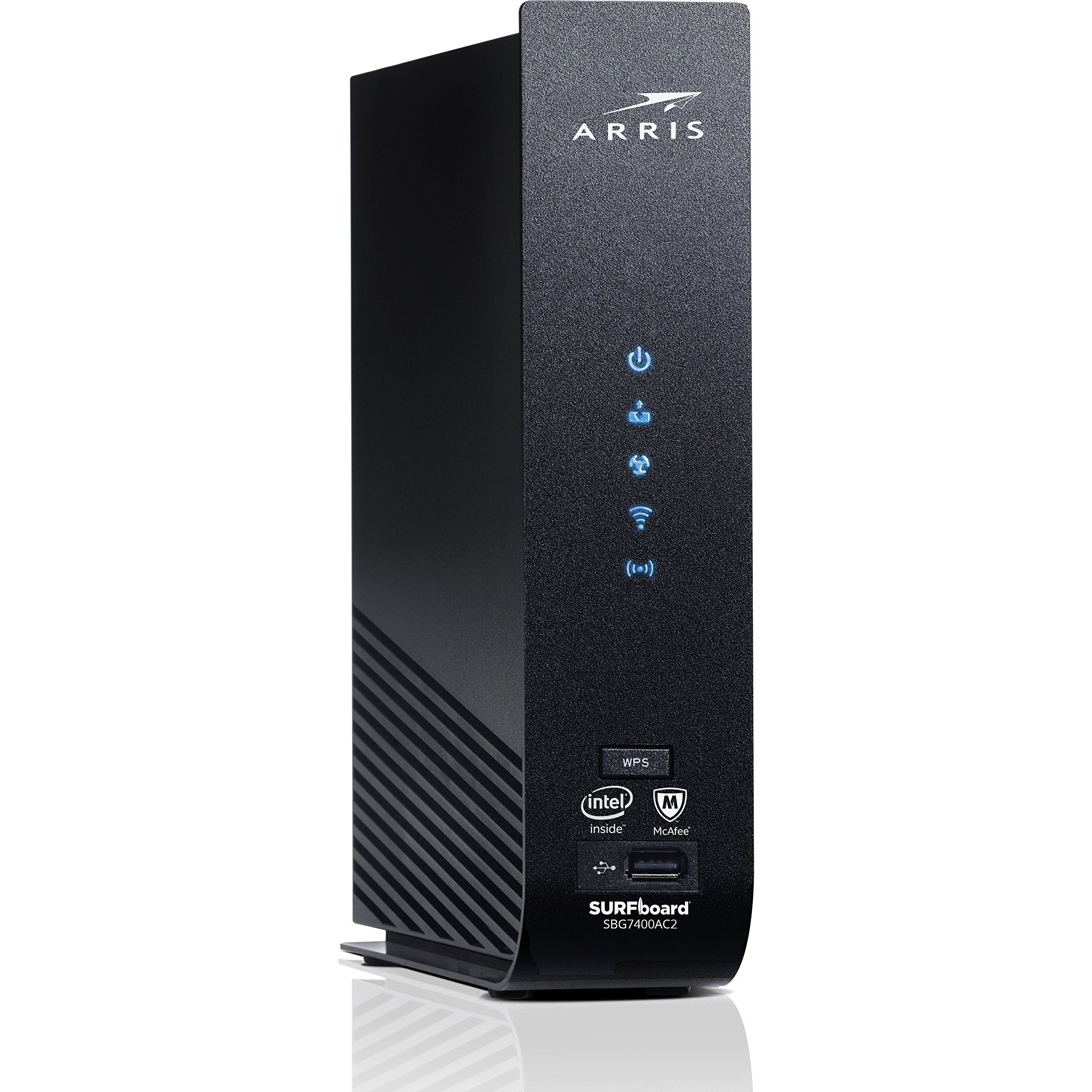 Arris Surfboard Sbg7400Ac2 Cable Modem/Wi-Fi Router With Mcafee, 1000548