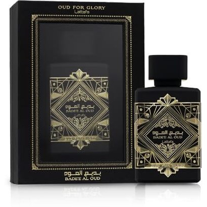 Lattafa Perfumes Bade'E Al Oud, Oud For Glory For Unisex Eau De Parfum Spray, 3.4 Ounce