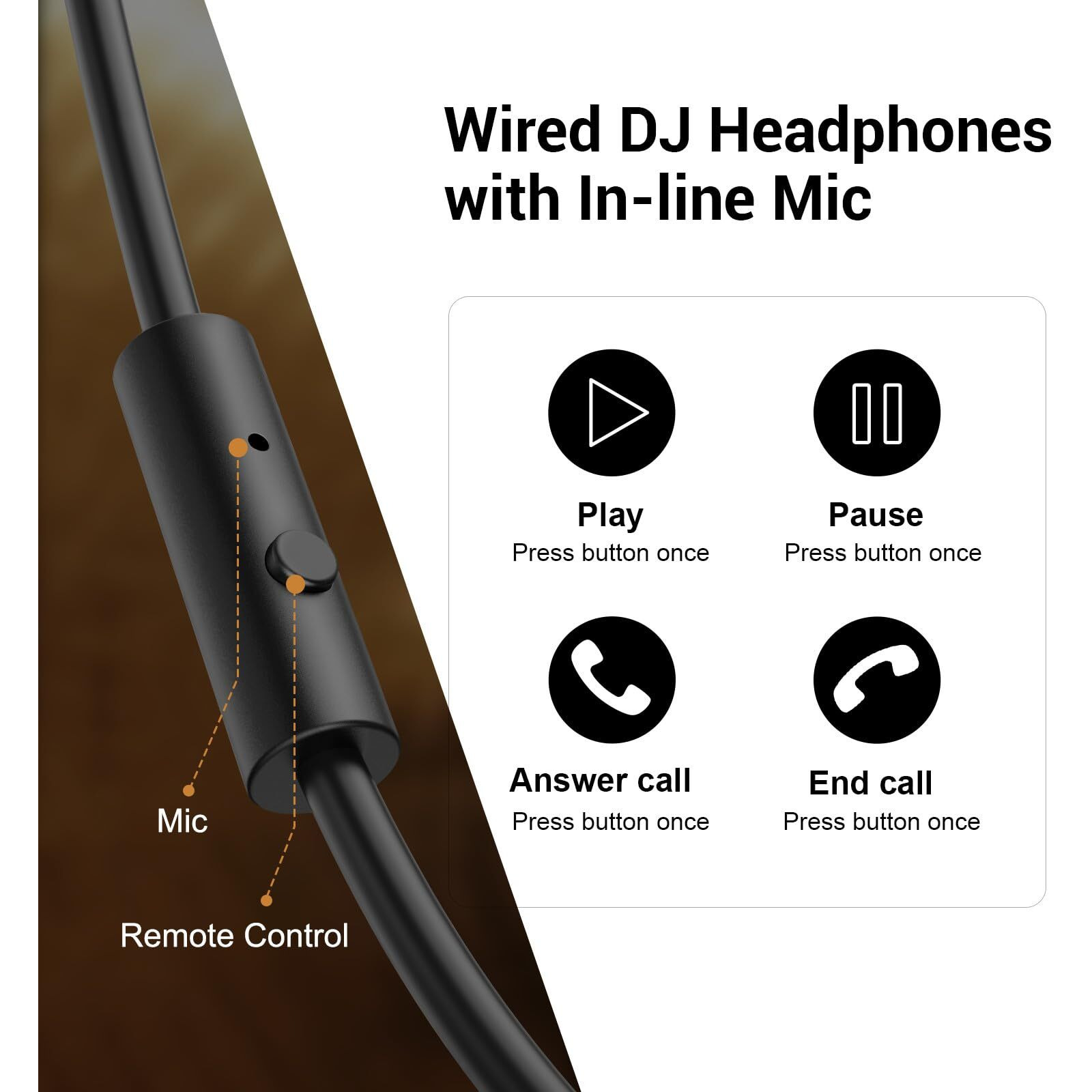 Oneodio Wired Over Ear Headphones Hi-Res Studio Monitor & Mixing Dj Stereo Headsets With 50Mm Drivers And 1/4 To 3.5Mm Jack For Amp Computer Recording Podcast Keyboard Guitar Laptop - Red