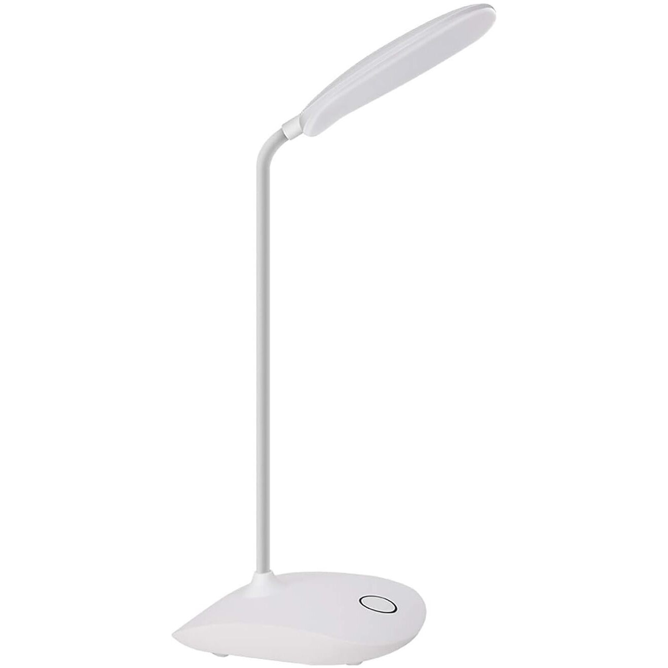 Deeplite Led Desk Lamp With Flexible Gooseneck 3 Level Brightness, Battery Operated Table Lamp 5W Touch Control,Compact Portable Lamp For Dorm Study Office Bedroom,Eye-Caring And Energy Saving