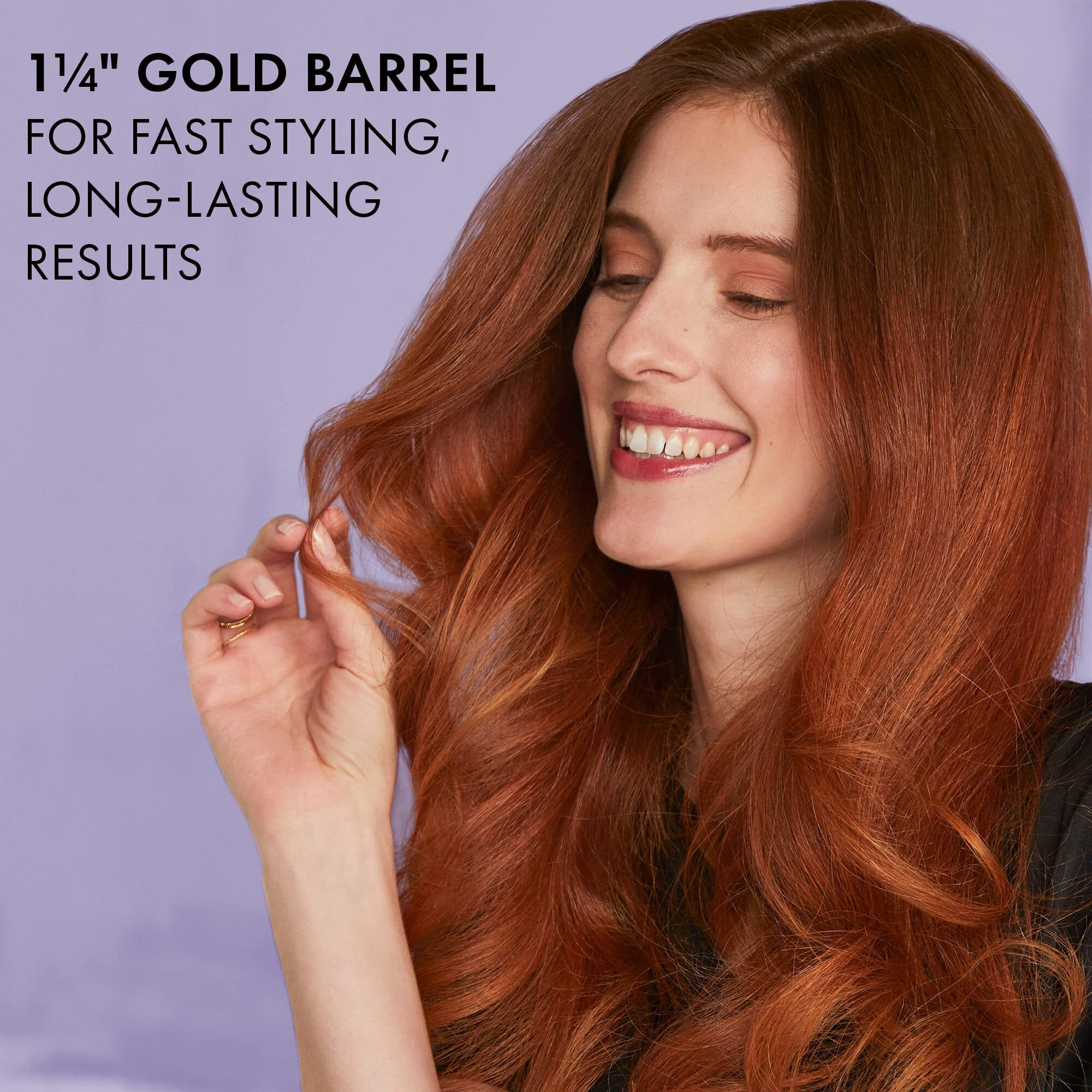 Hot Tools 1 1/4"" Curling Iron For Beginners | Long-Lasting Results, Defined Curls And Easy To Use With Temperature Control For All Hair Types Up To 430