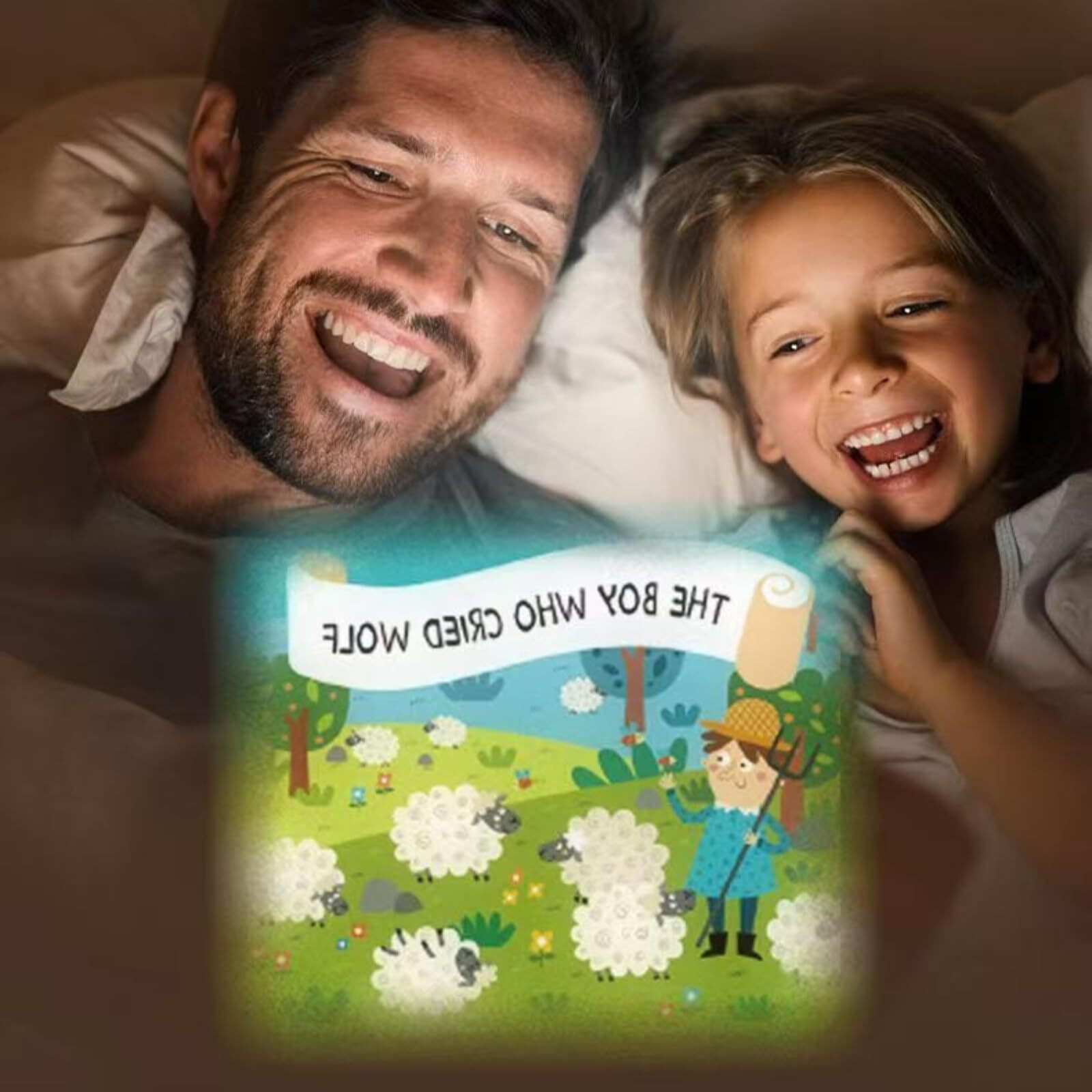 Matteobenni Kids Multifunctional Story Projector, Night Lights Projector Storybook Toy, Educational Toys Gifts For 3-12 Year Old Boys/Girls
